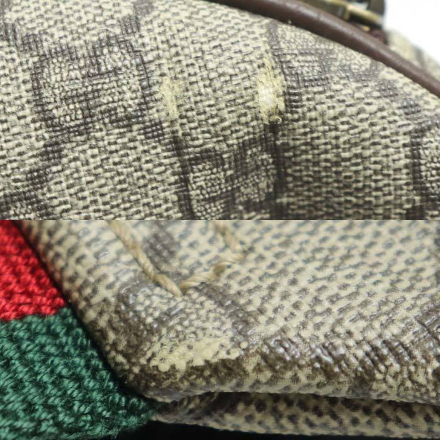 Gucci Beige Gg Supreme Leather Fanny Pack ( )