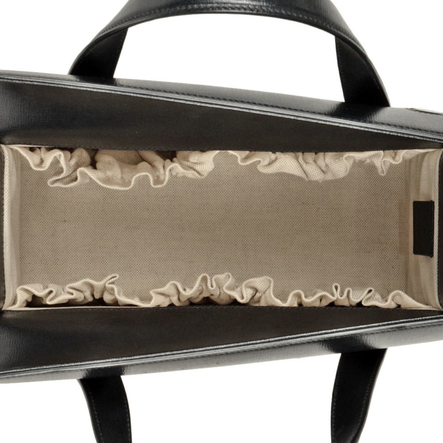 Gucci Black Leather Handbag ( )