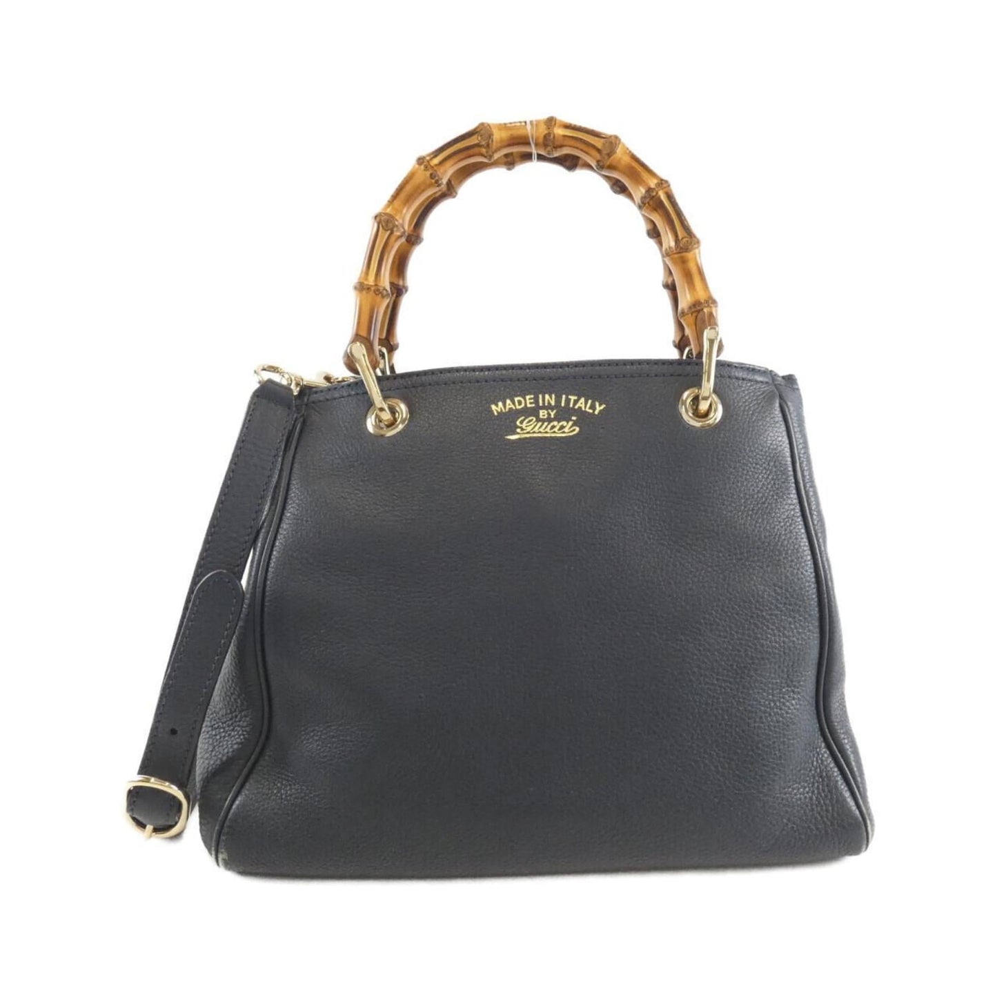Gucci Dark Blue Leather Handbag ( )