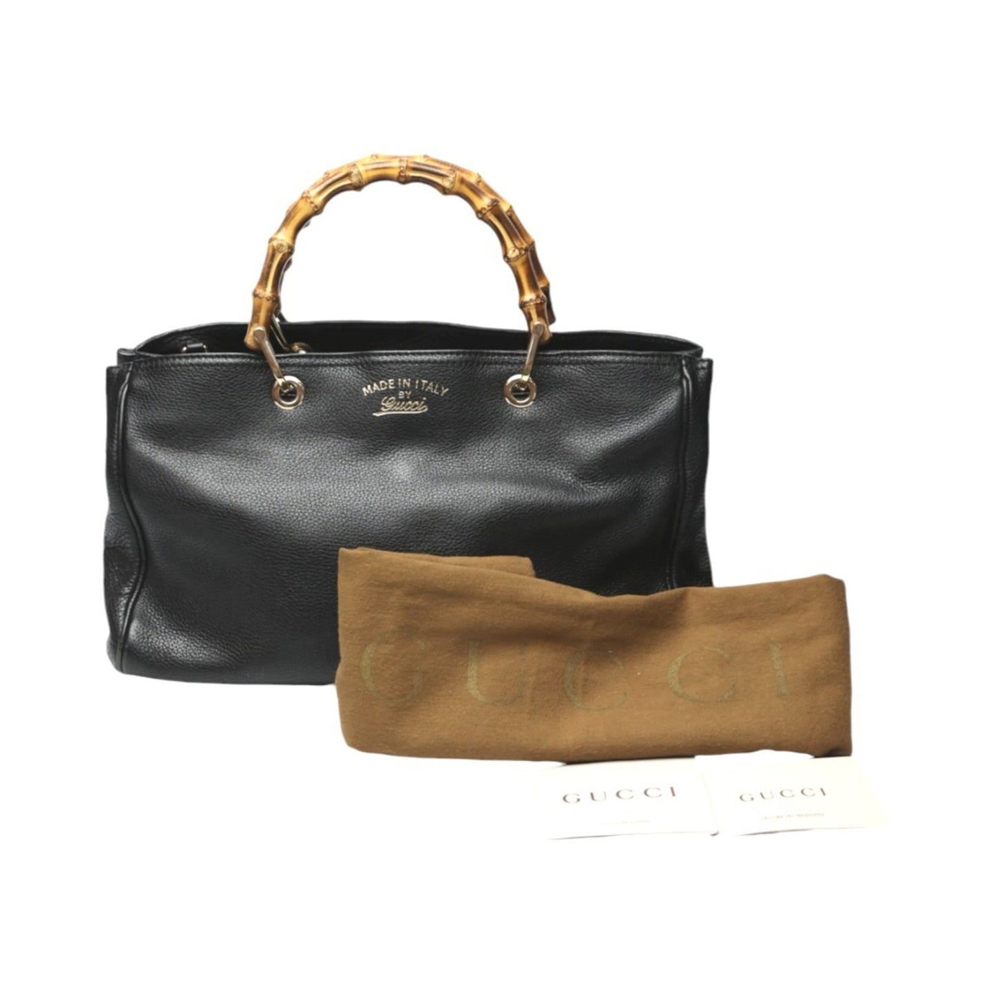 Gucci Black Leather Handbag