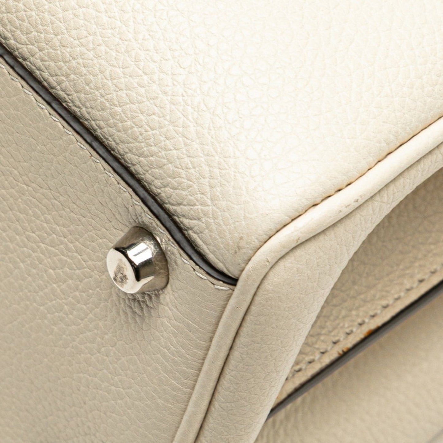 Gucci White Leather Handbag ( )