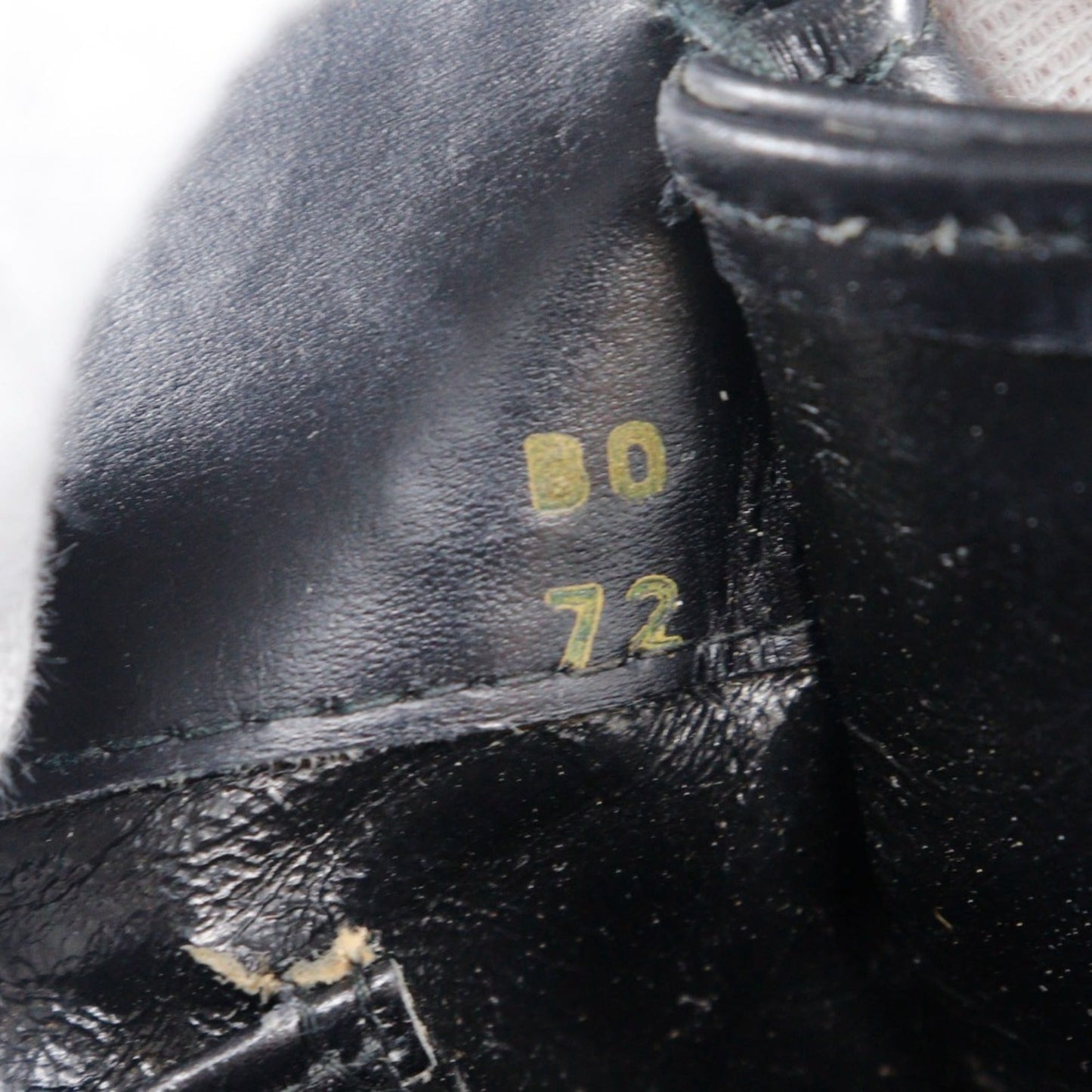Gucci Sherry Line Black Leather Shoulder Bag ( )