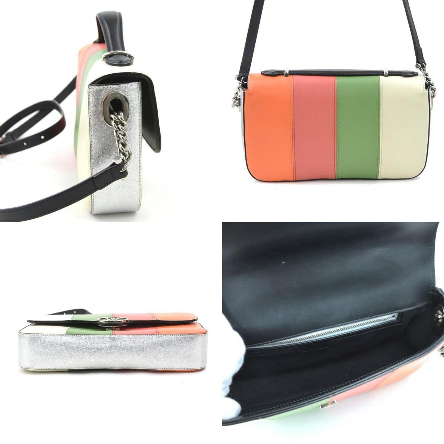 Gucci Multi-Color Leather Shoulder Bag ( )