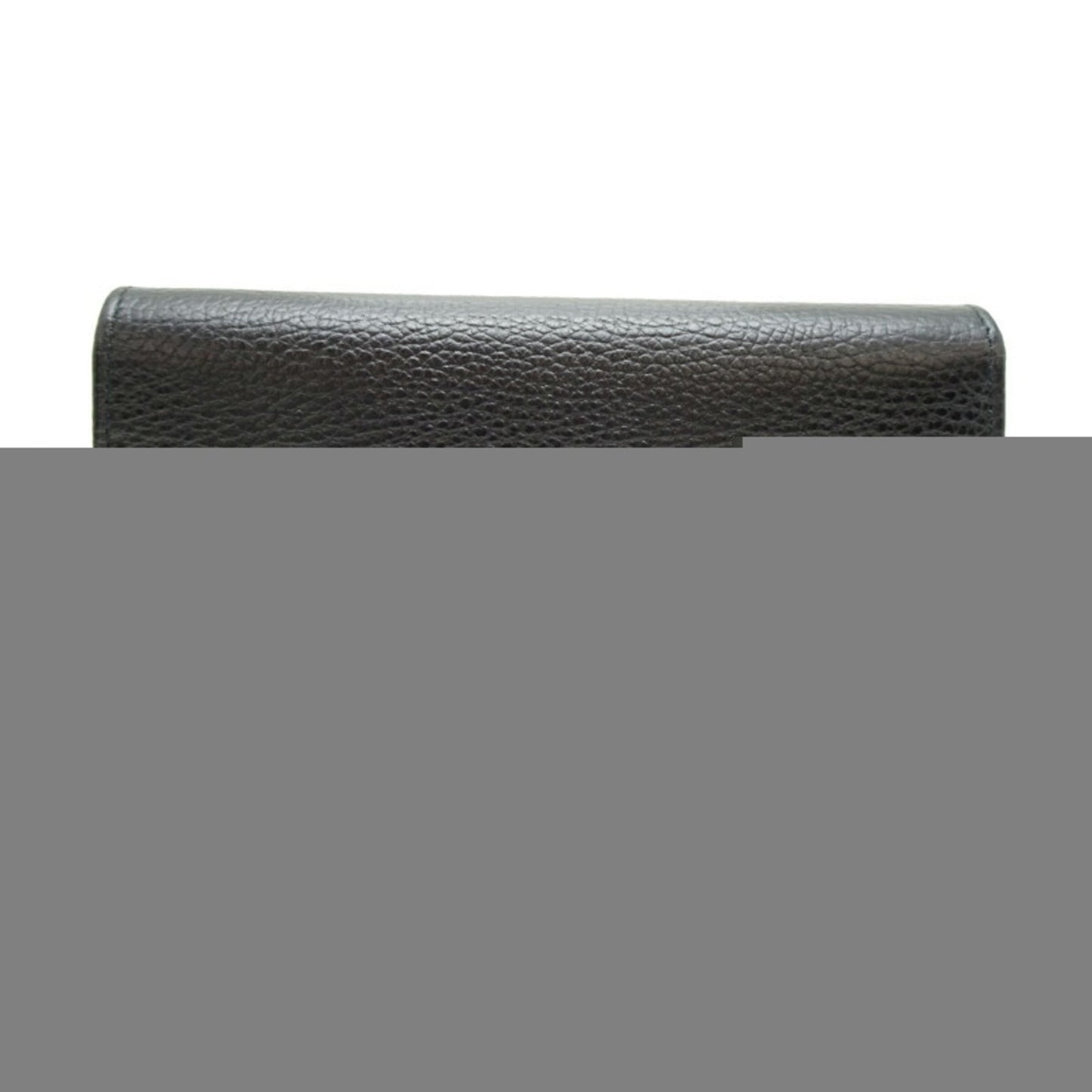 Gucci Black Leather Long Wallet (Bi-Fold) ( )