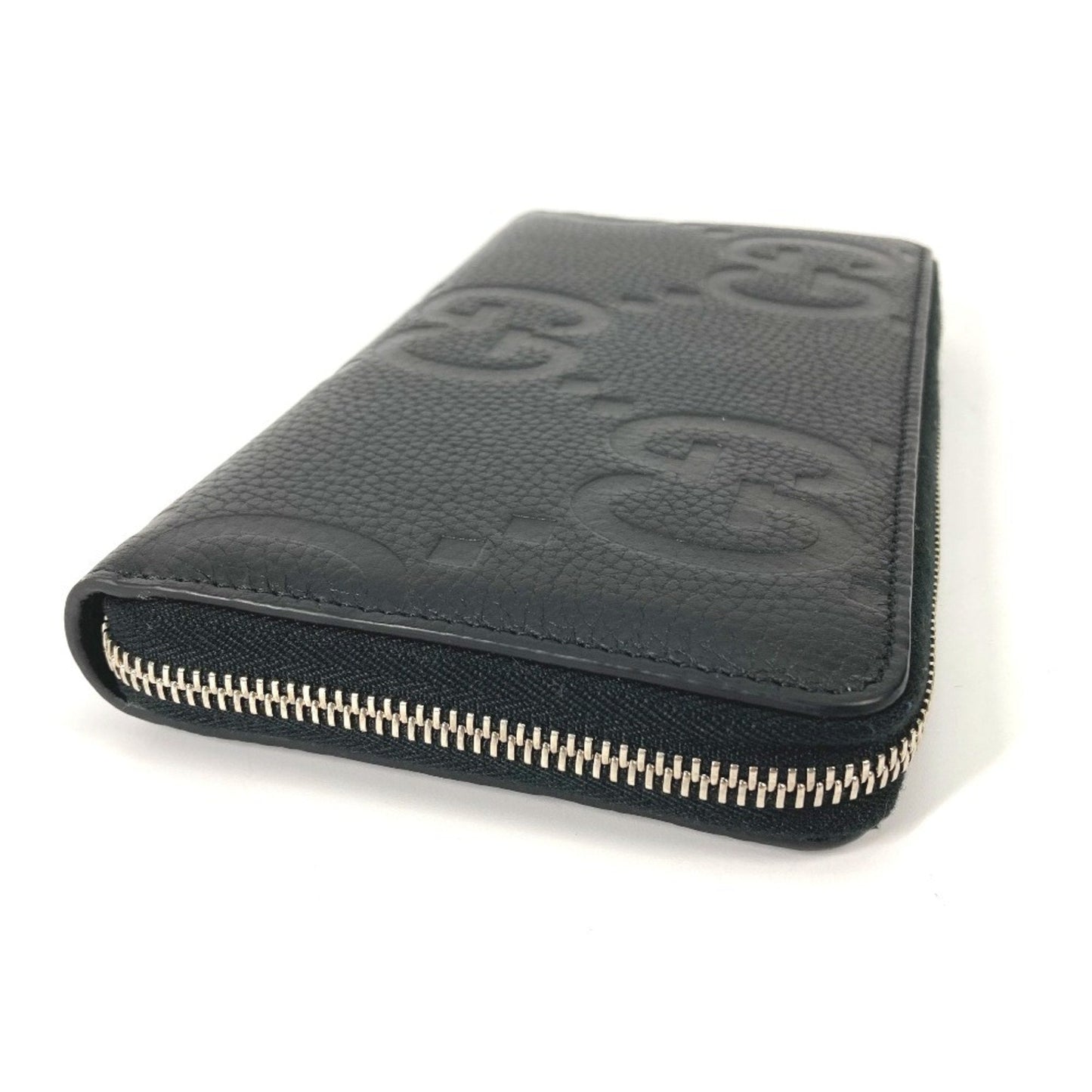 Gucci Black Leather Long Wallet (Bi-Fold) ( )