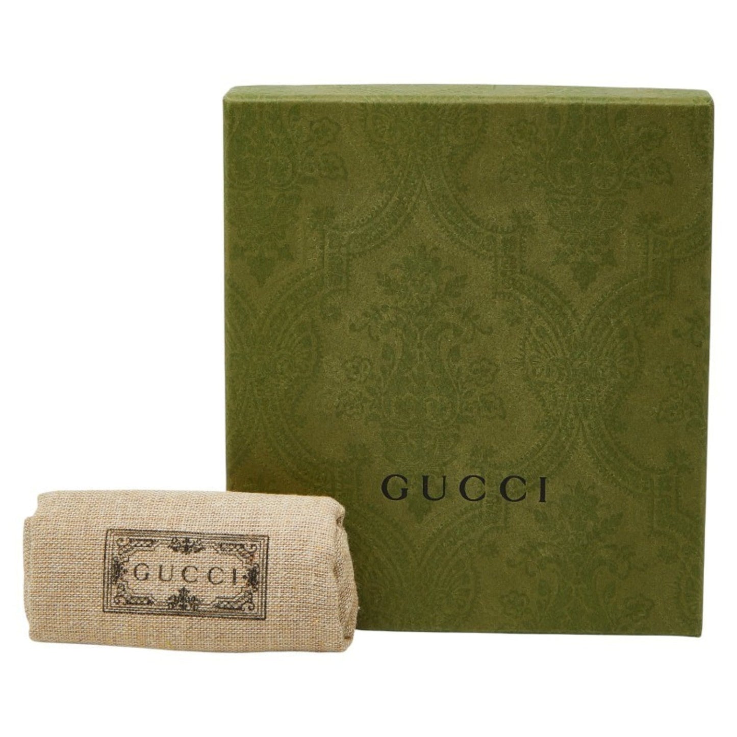 Gucci Blue Denim Artificial Pearl Wallet (Bi-Fold) ( )