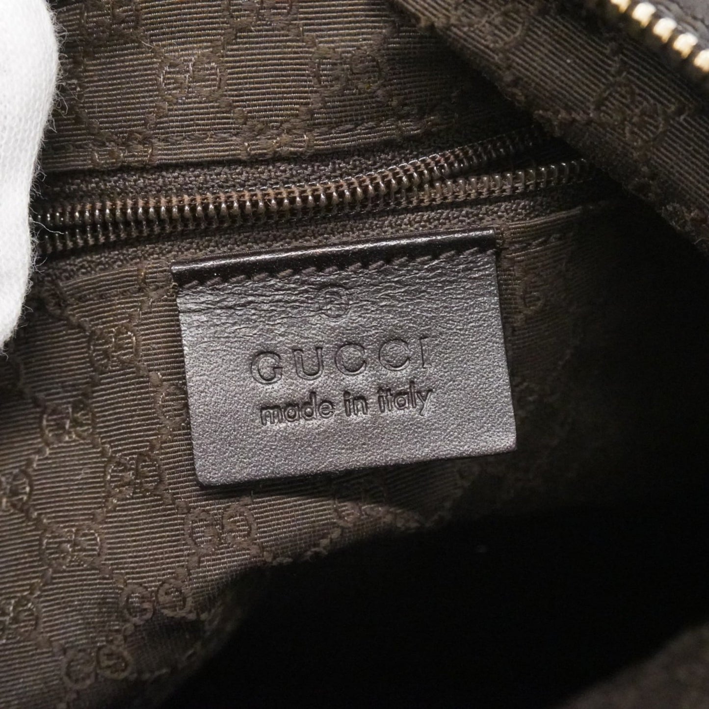 Gucci Beige Canvas Shoulder Bag ( )