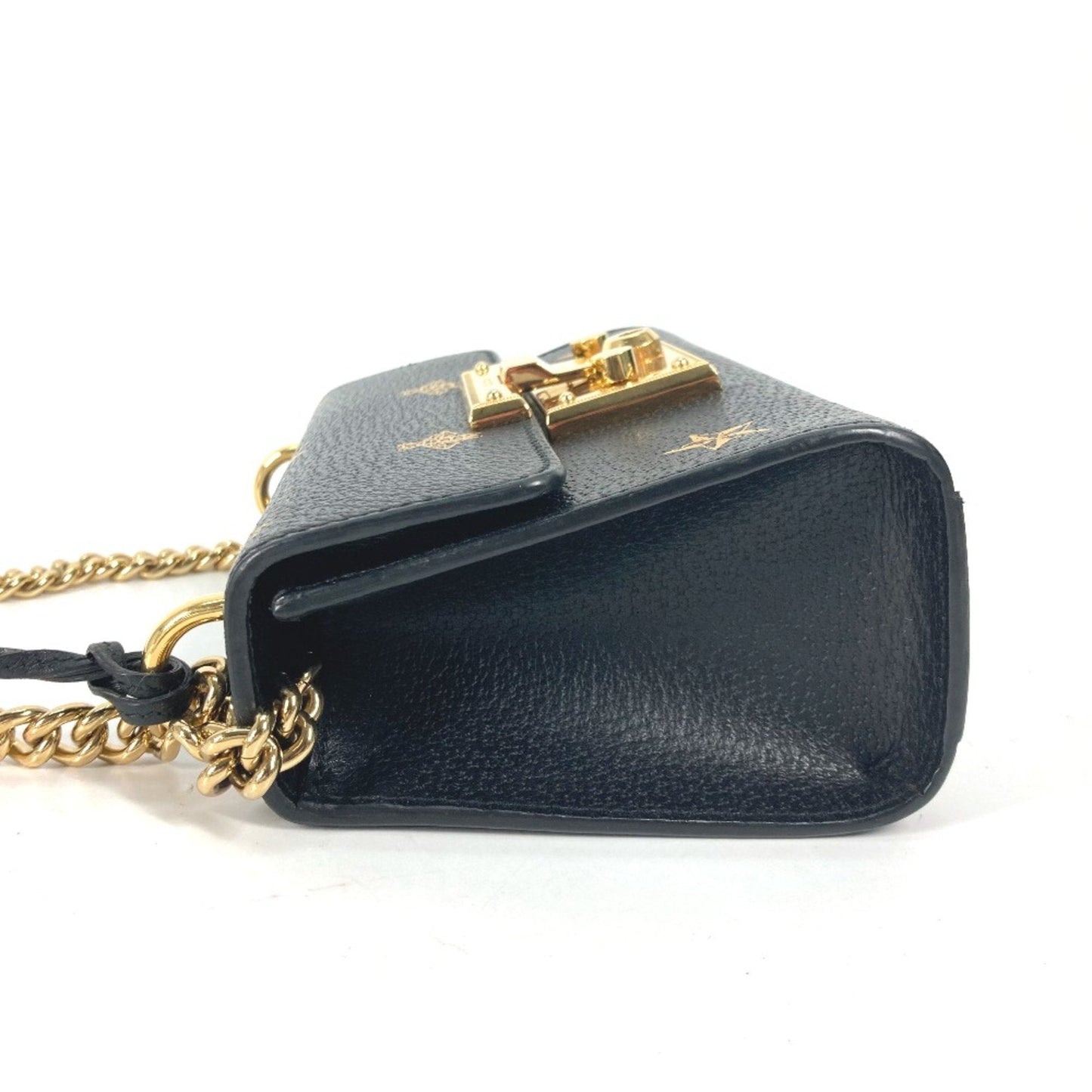 Gucci Black Leather Shoulder Bag ( )