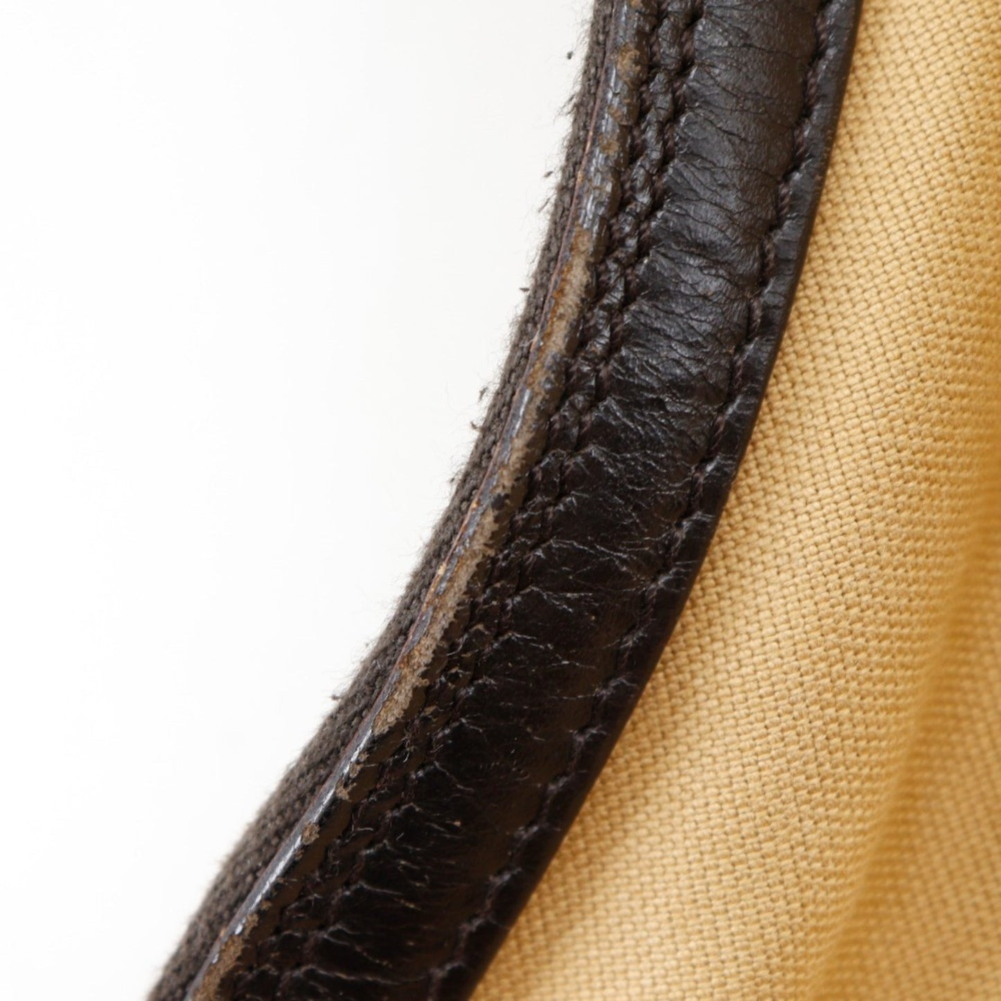 Gucci Beige Canvas Shoulder Bag ( )