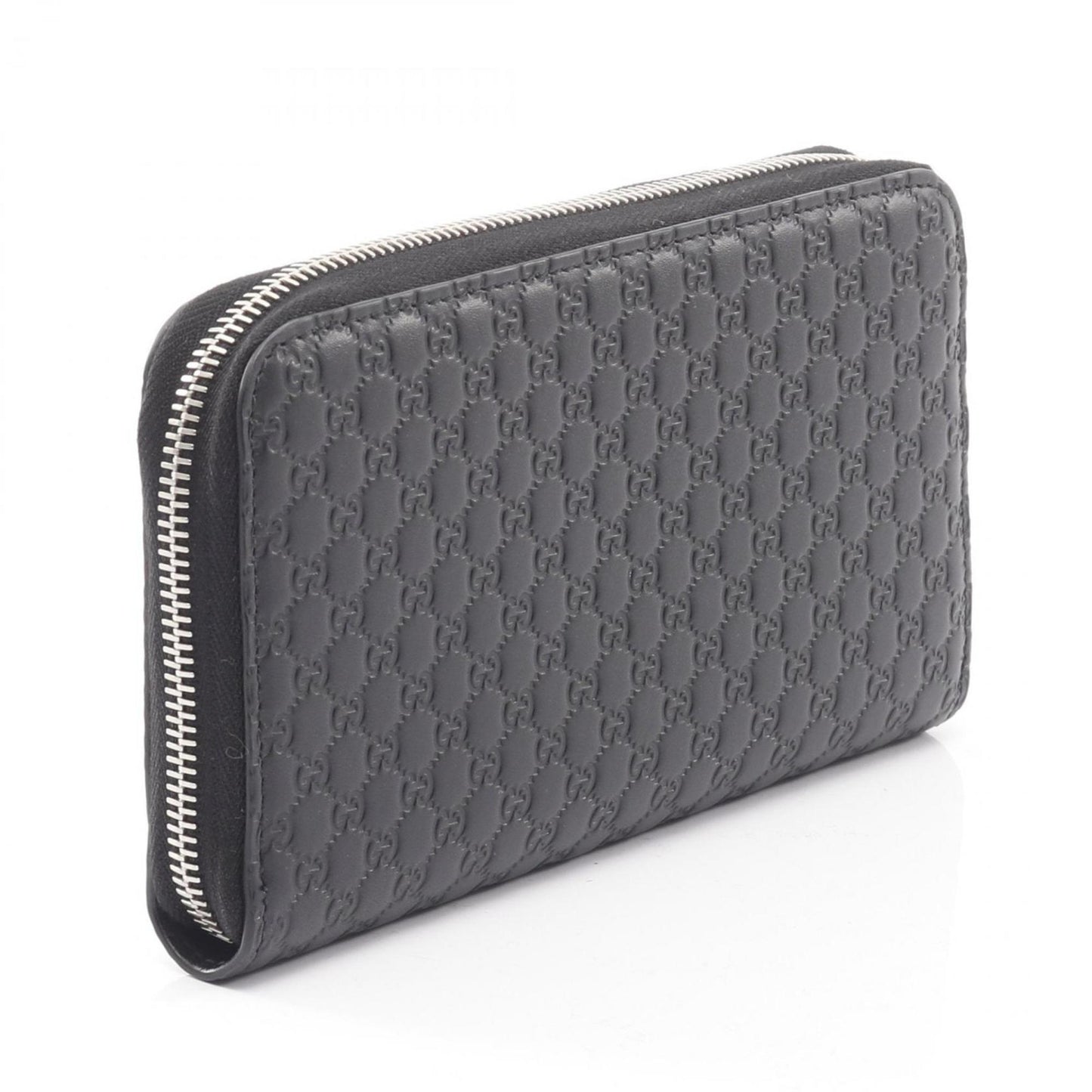 Gucci Black Leather Long Wallet (Bi-Fold) ( )