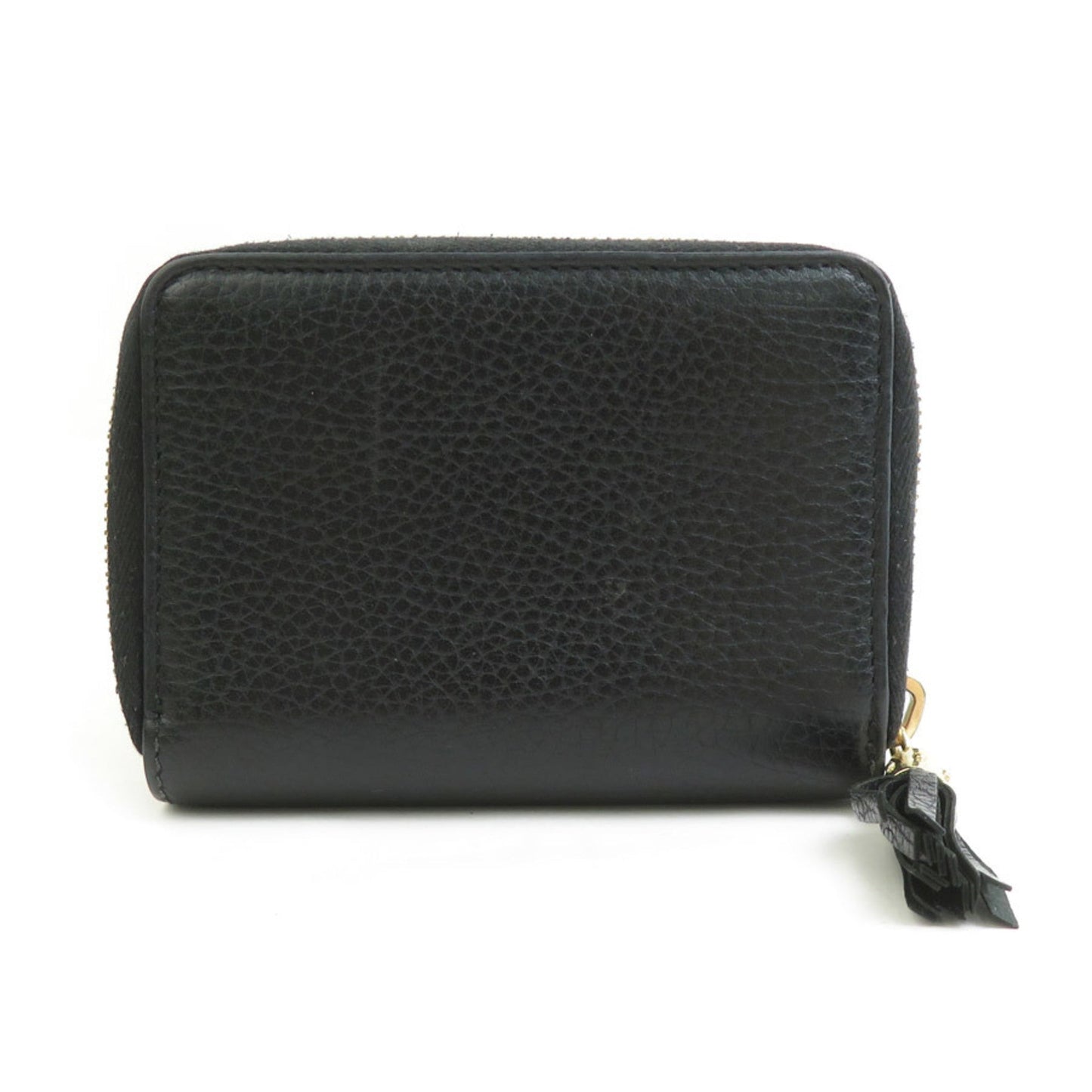 Gucci Black Leather Coin Purse/Coin Case ( )