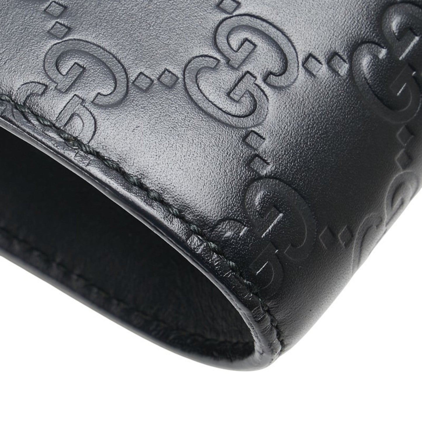 Gucci Horsebit Black Leather Shoulder Bag ( )