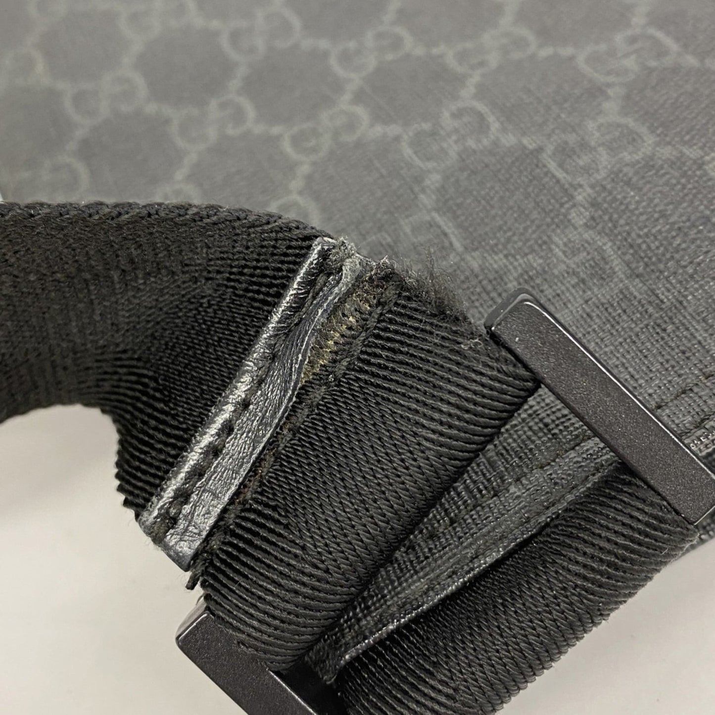 Gucci Black Pvc Shoulder Bag ( )