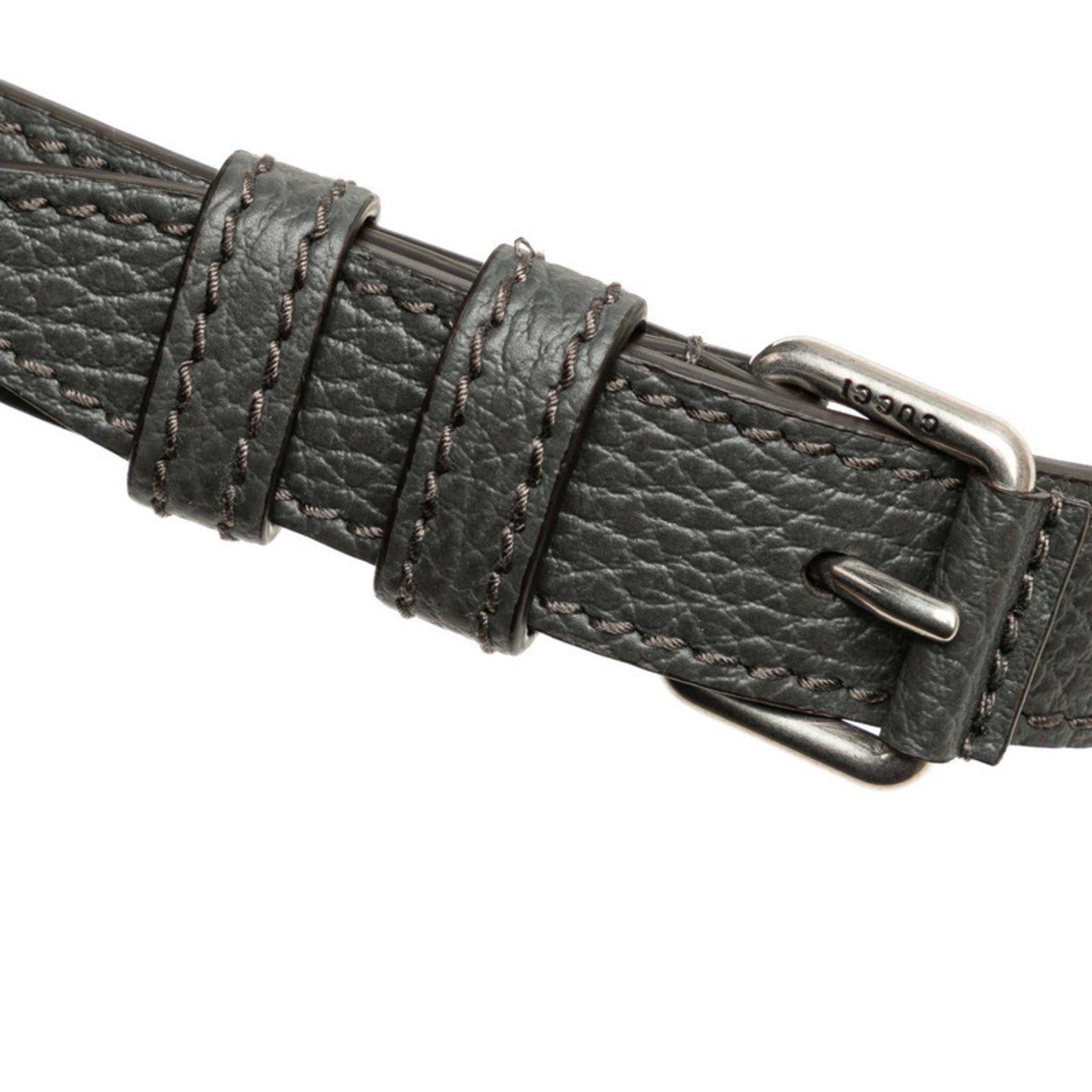 Gucci Gray Nylon Leather Fanny Pack ( )