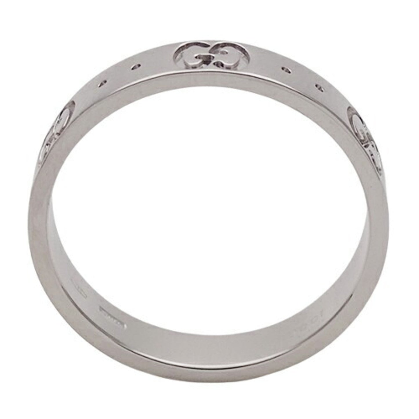 Gucci White Gold White Gold (18K) Band Ring