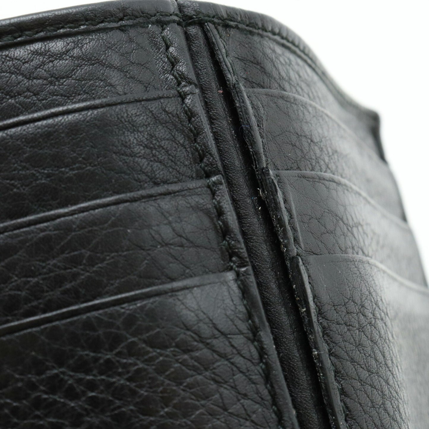 Gucci Black Leather Money Clip ( )