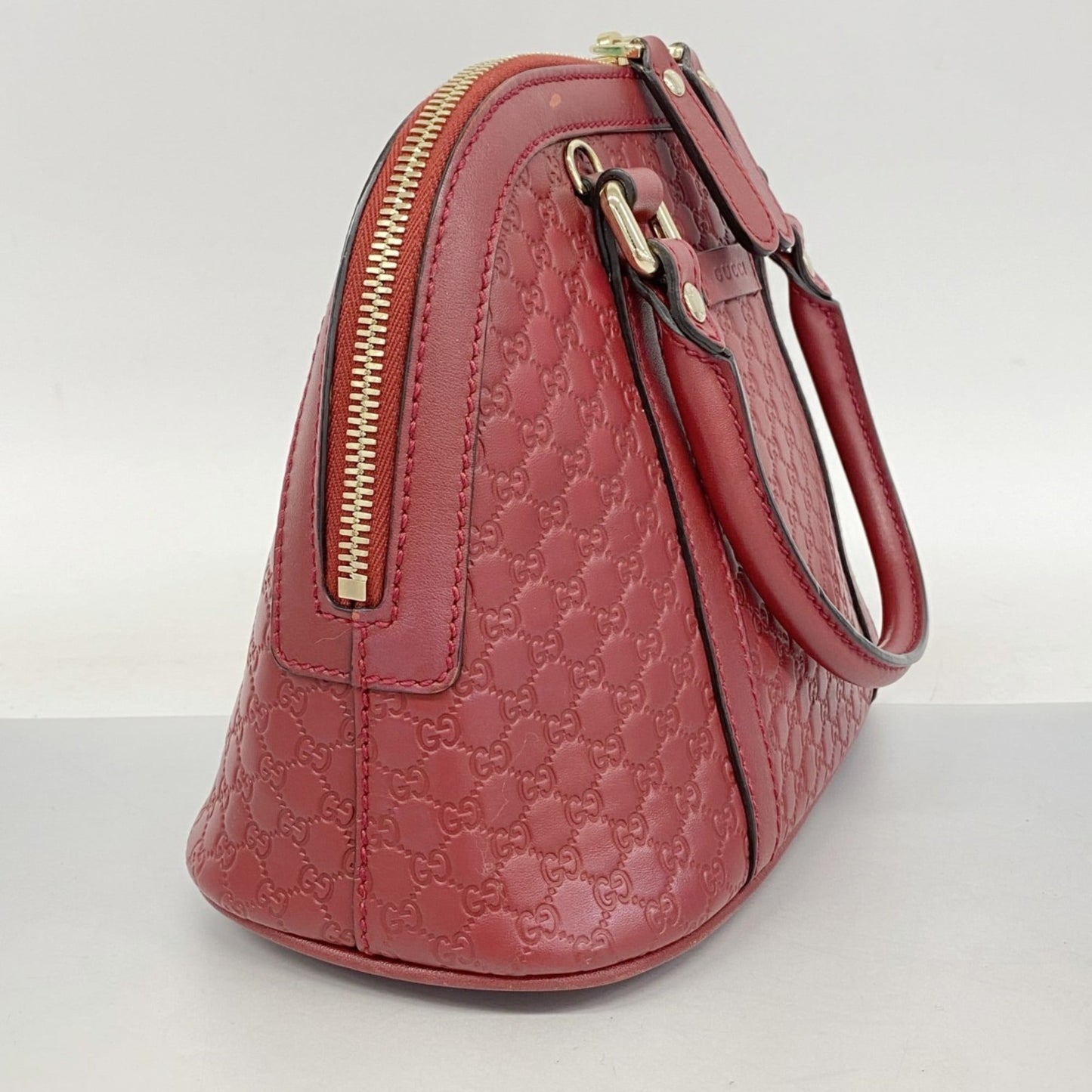 Gucci Red Color Leather Handbag ( )