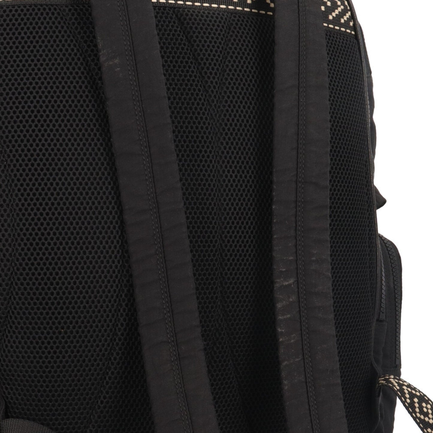 Gucci Black Multi-Color Nylon Backpack ( )