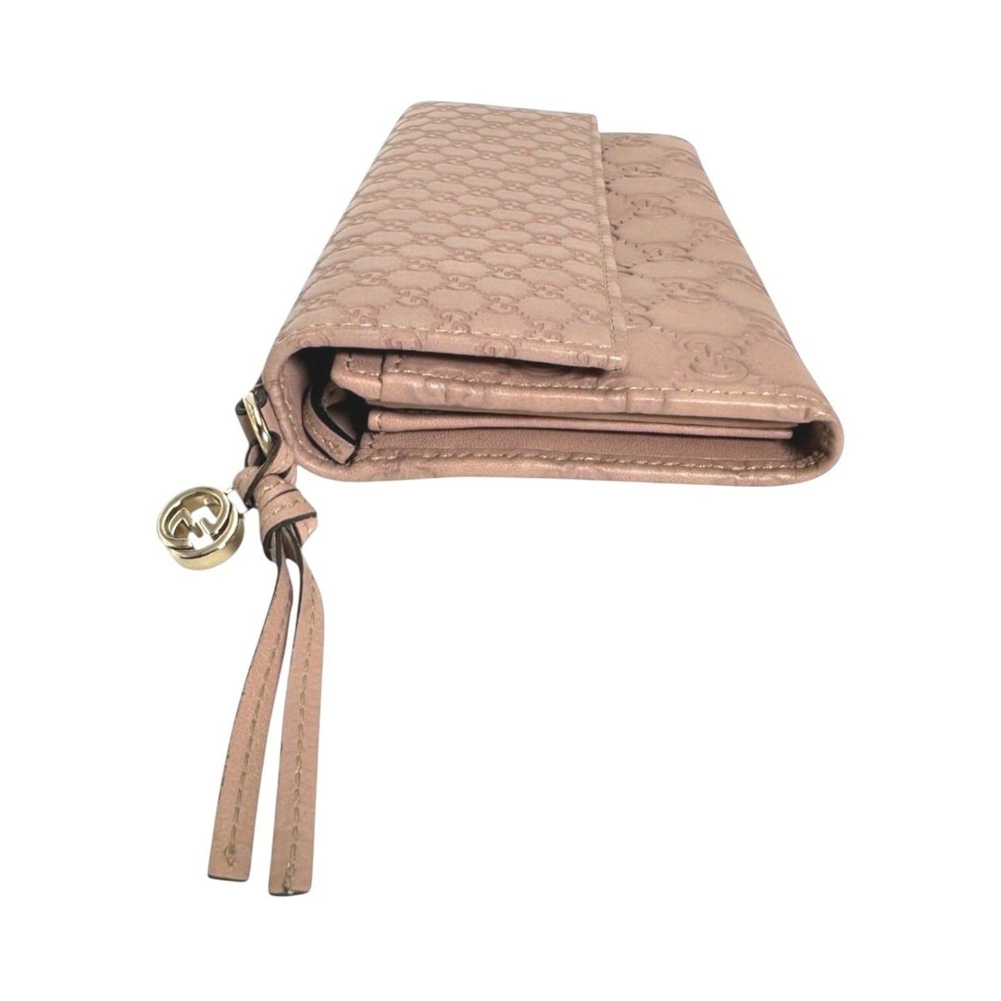 Gucci Pink Leather Wallet (Bi-Fold) ( )
