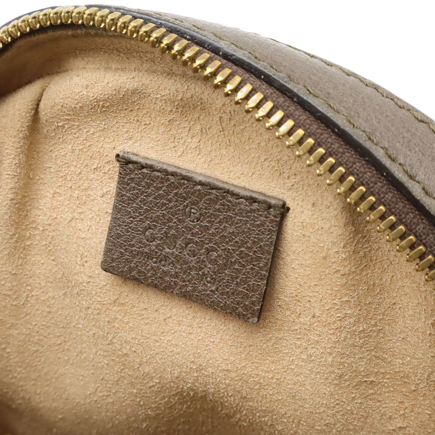Gucci Beige Brown Green Red Color Gg Supreme Pvc Pochette Shoulder Bag ( )