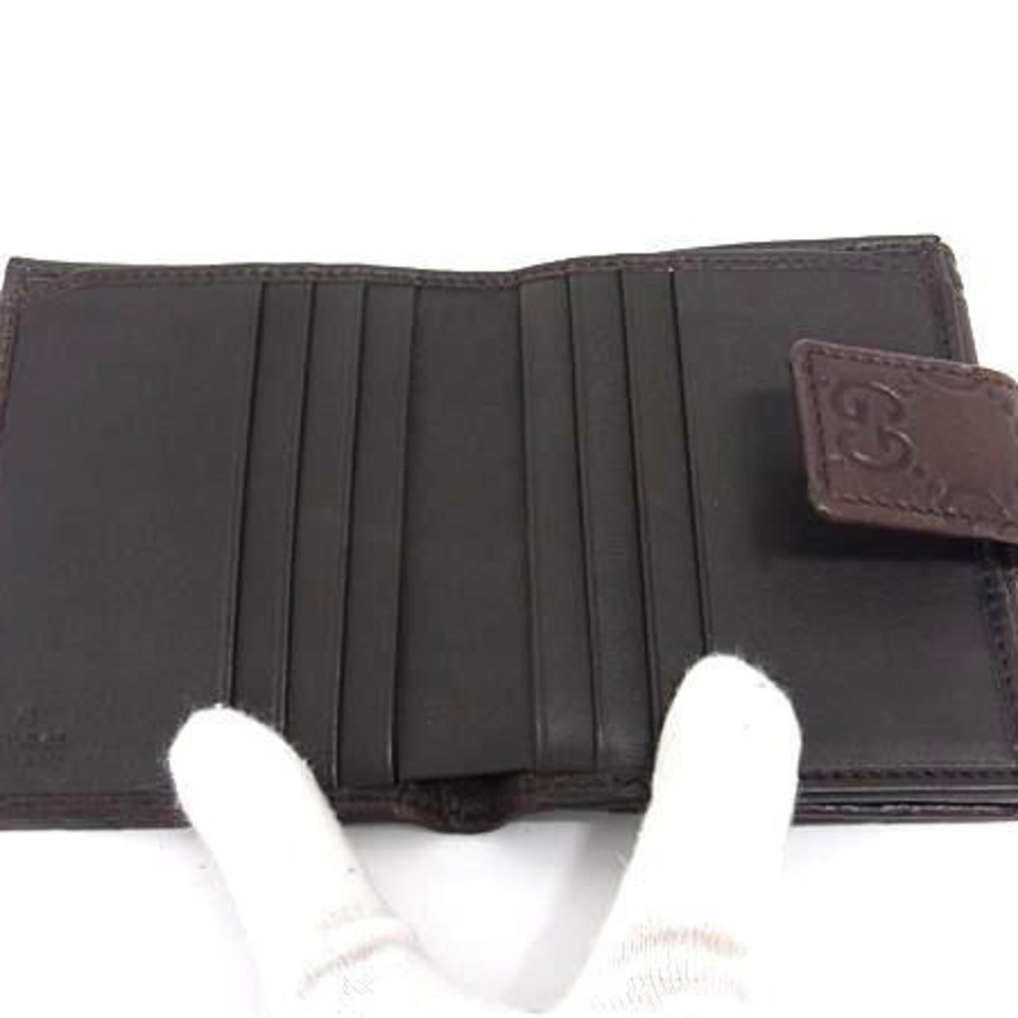 Gucci Brown Leather Wallet (Bi-Fold) ( )