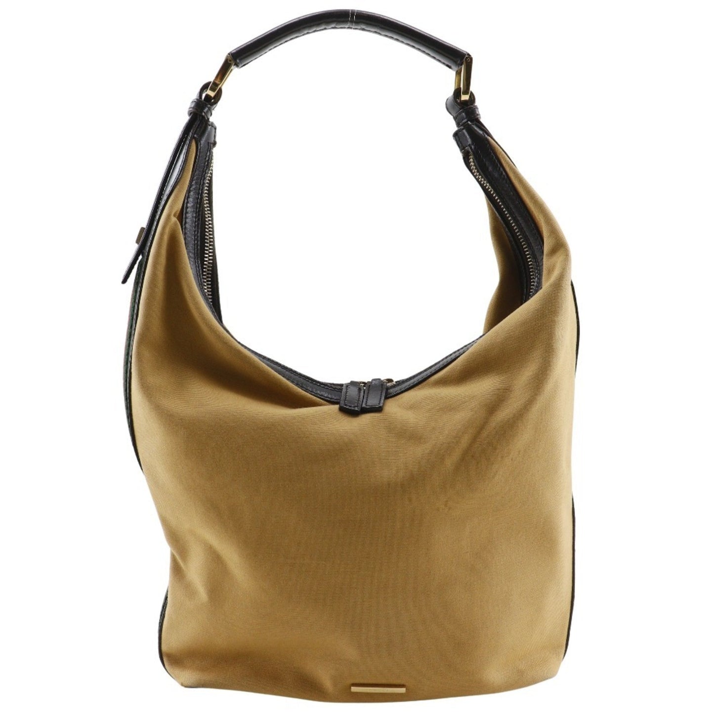 Gucci Beige Canvas Shoulder Bag ( )