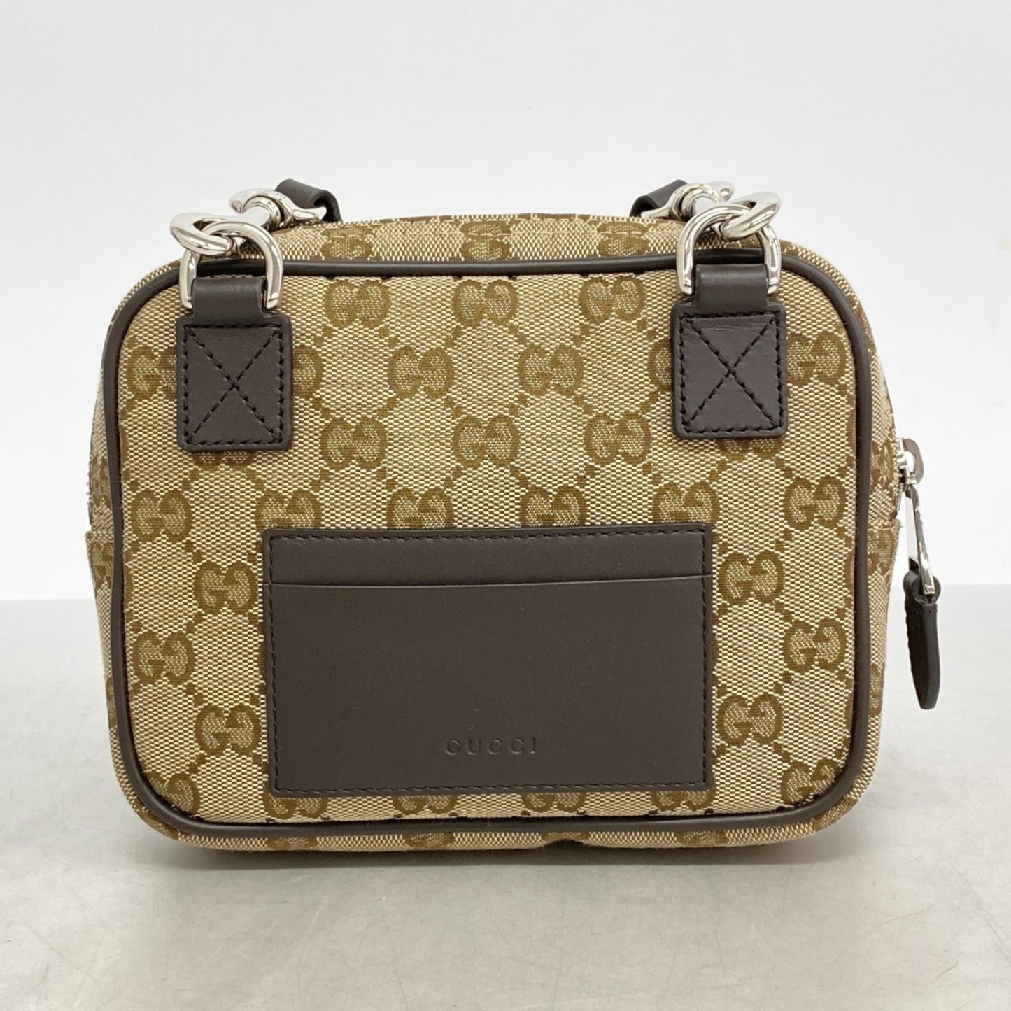 Gucci Beige Canvas Shoulder Bag ( )