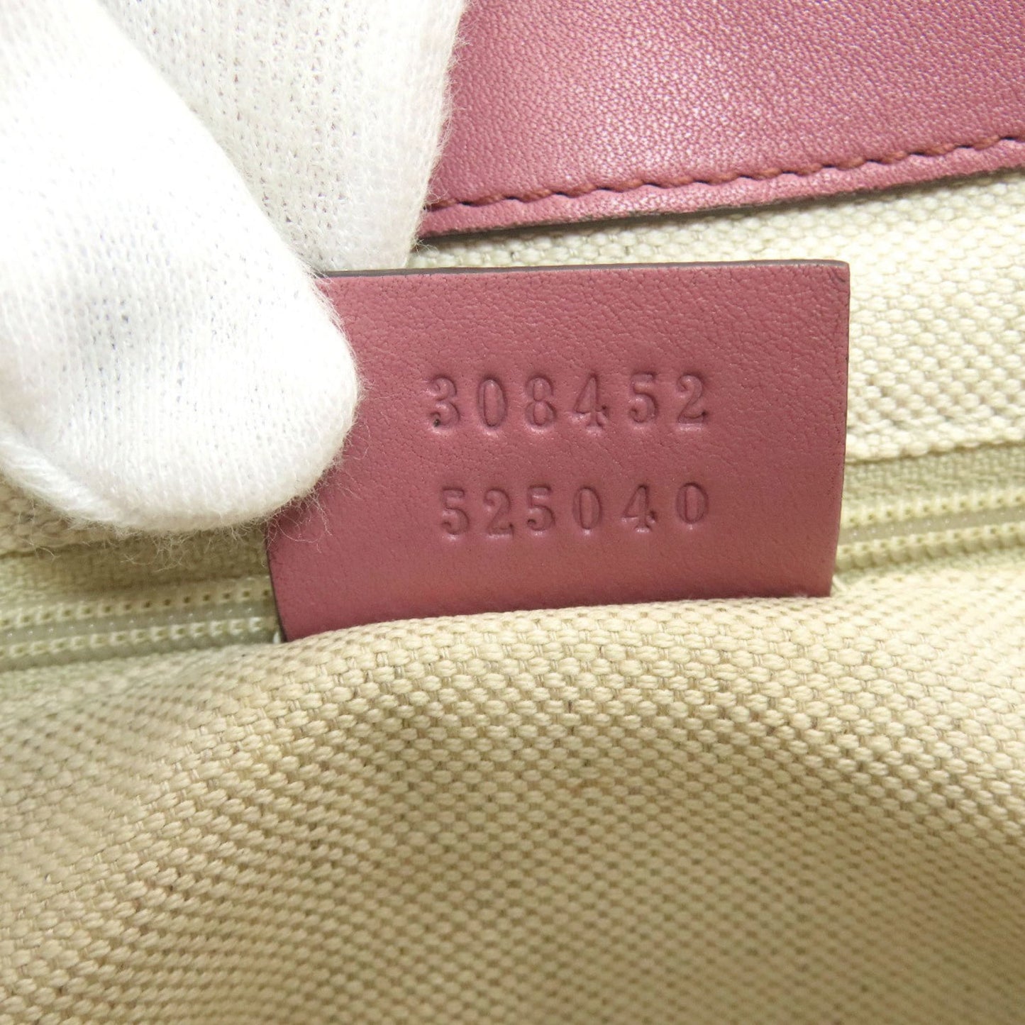 Gucci Pink Leather Shoulder Bag ( )