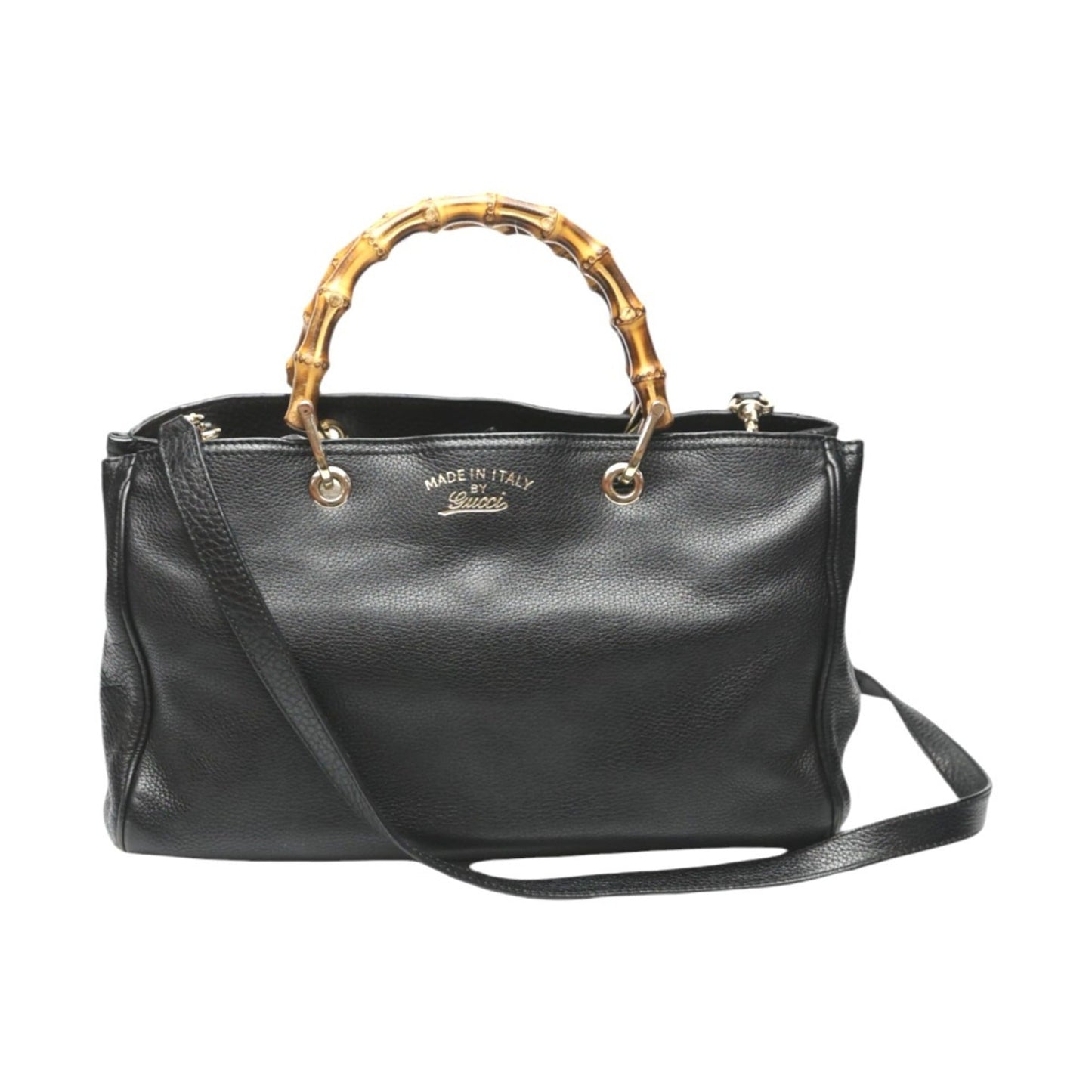 Gucci Black Leather Handbag