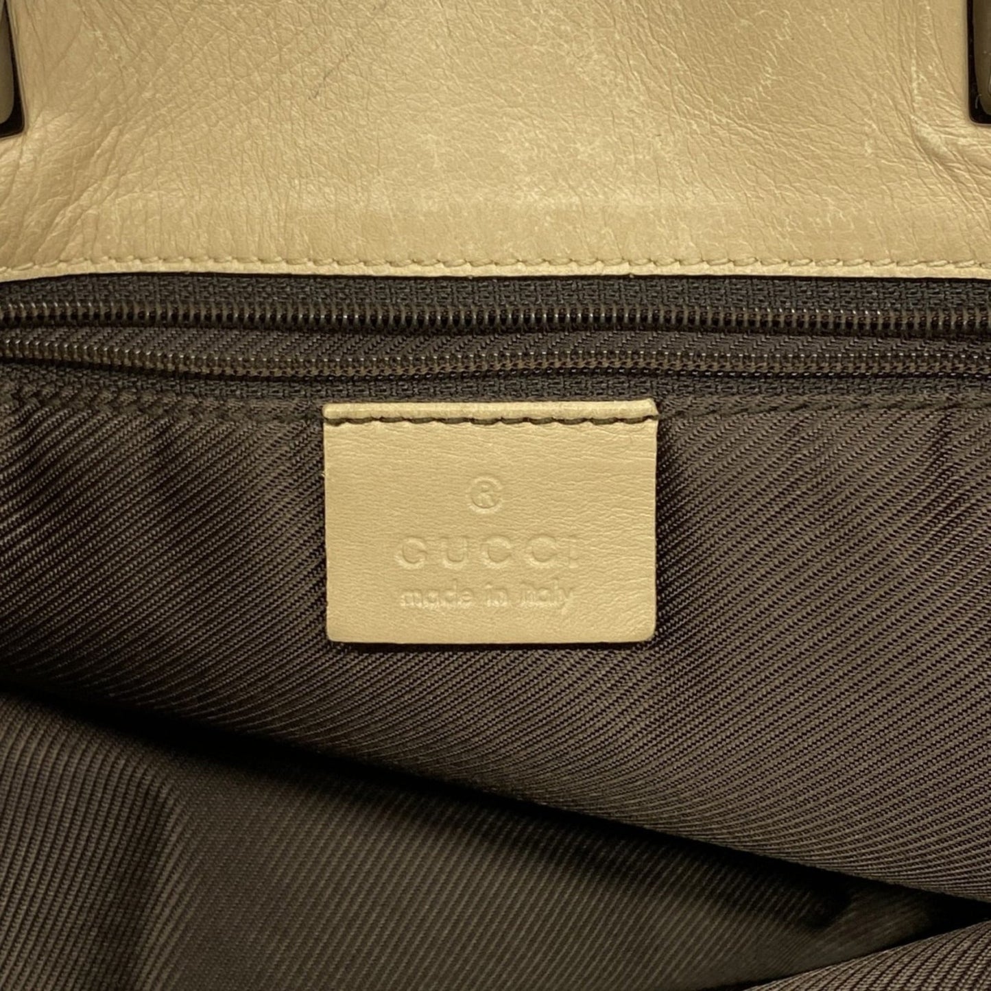 Gucci Beige Canvas Tote Bag ( )