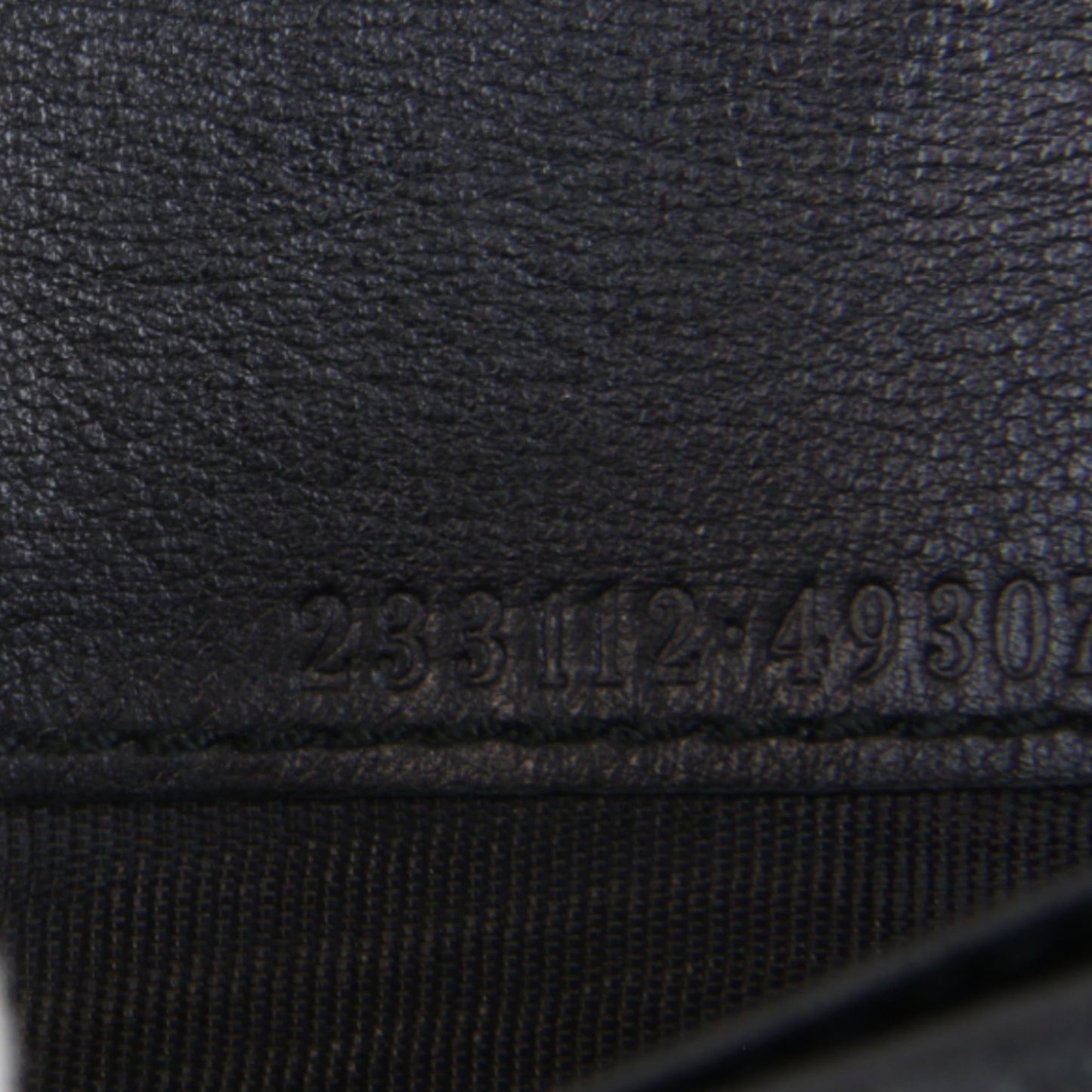 Gucci Black Gg Leather Long Wallet (Bi-Fold) ( )