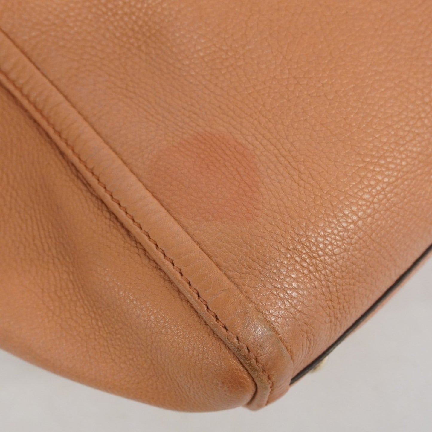Gucci Orange Leather Tote Bag ( )