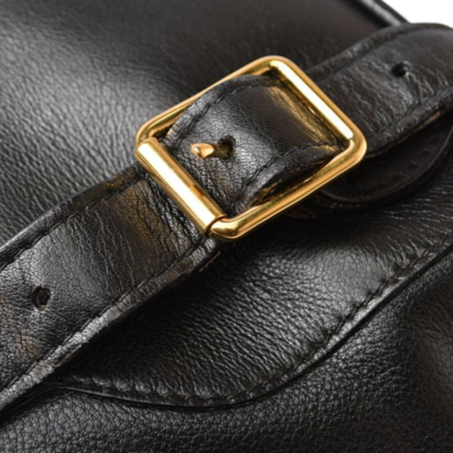 Gucci Black Leather Backpack ( )