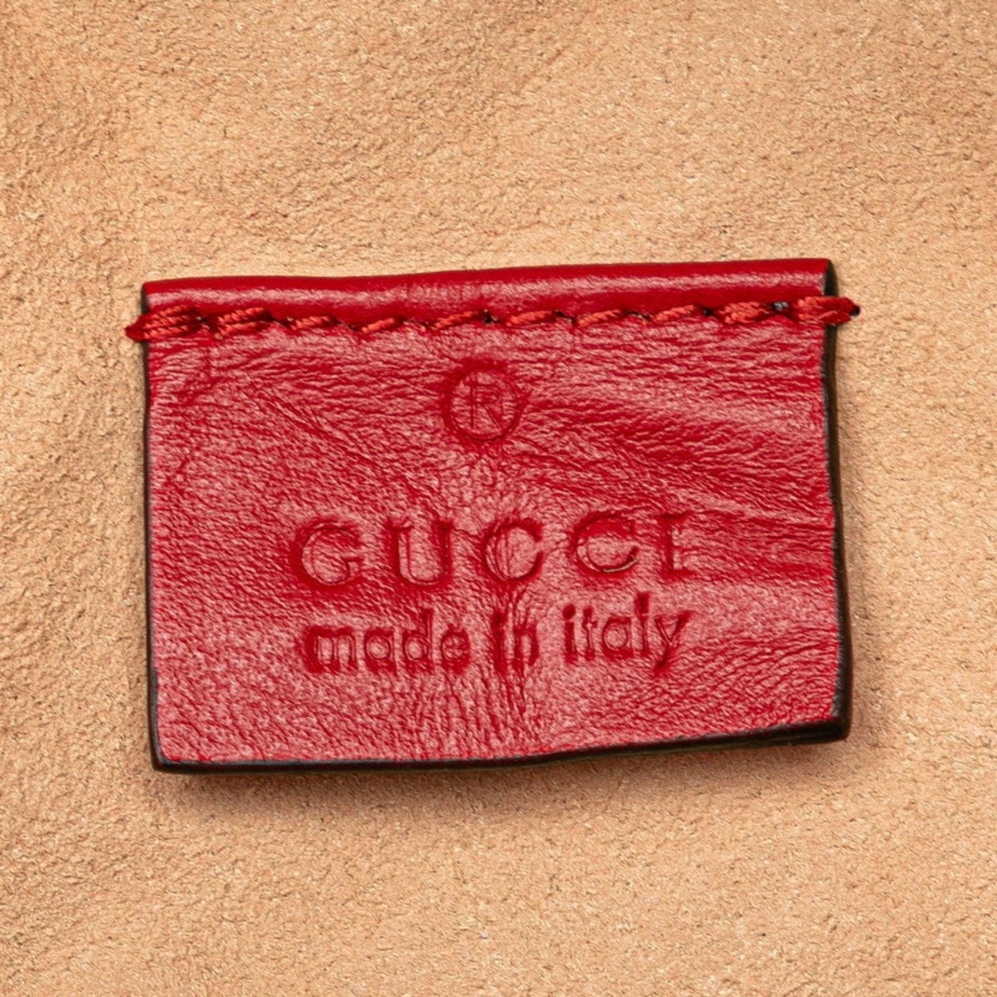 Gucci Gg Marmont Red Color Leather Backpack ( )