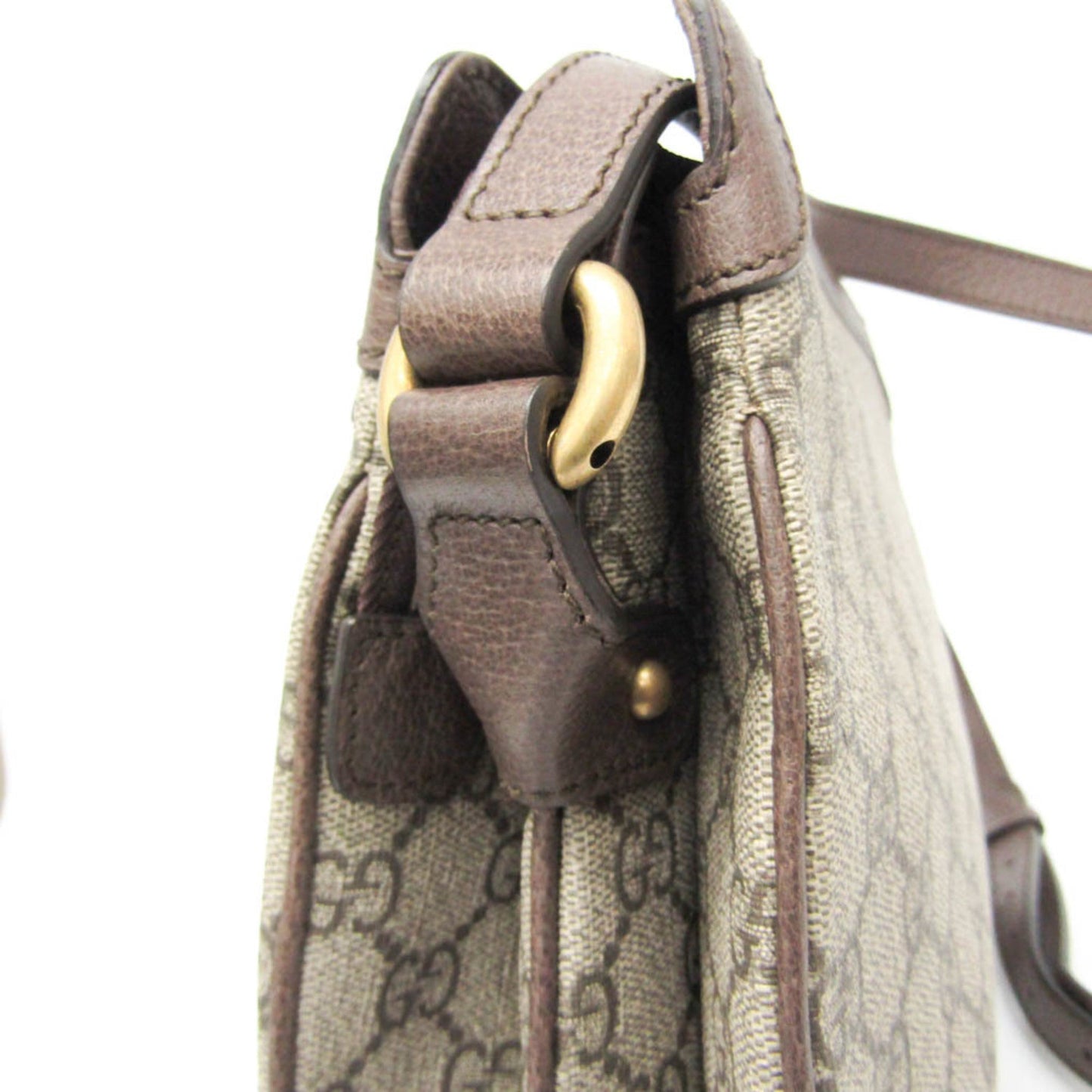 Gucci Ophidia Beige Pvc Shoulder Bag ( )