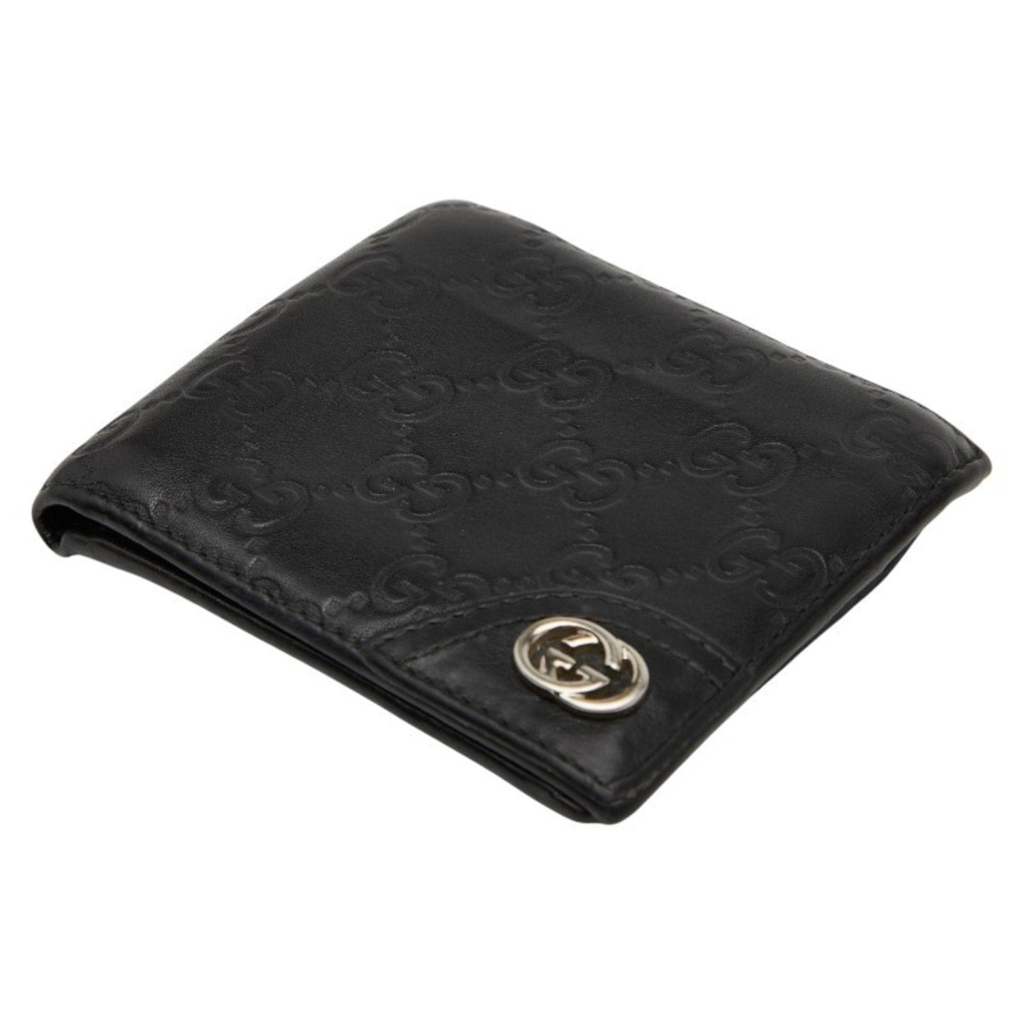 Gucci Black Leather Wallet (Bi-Fold) ( )