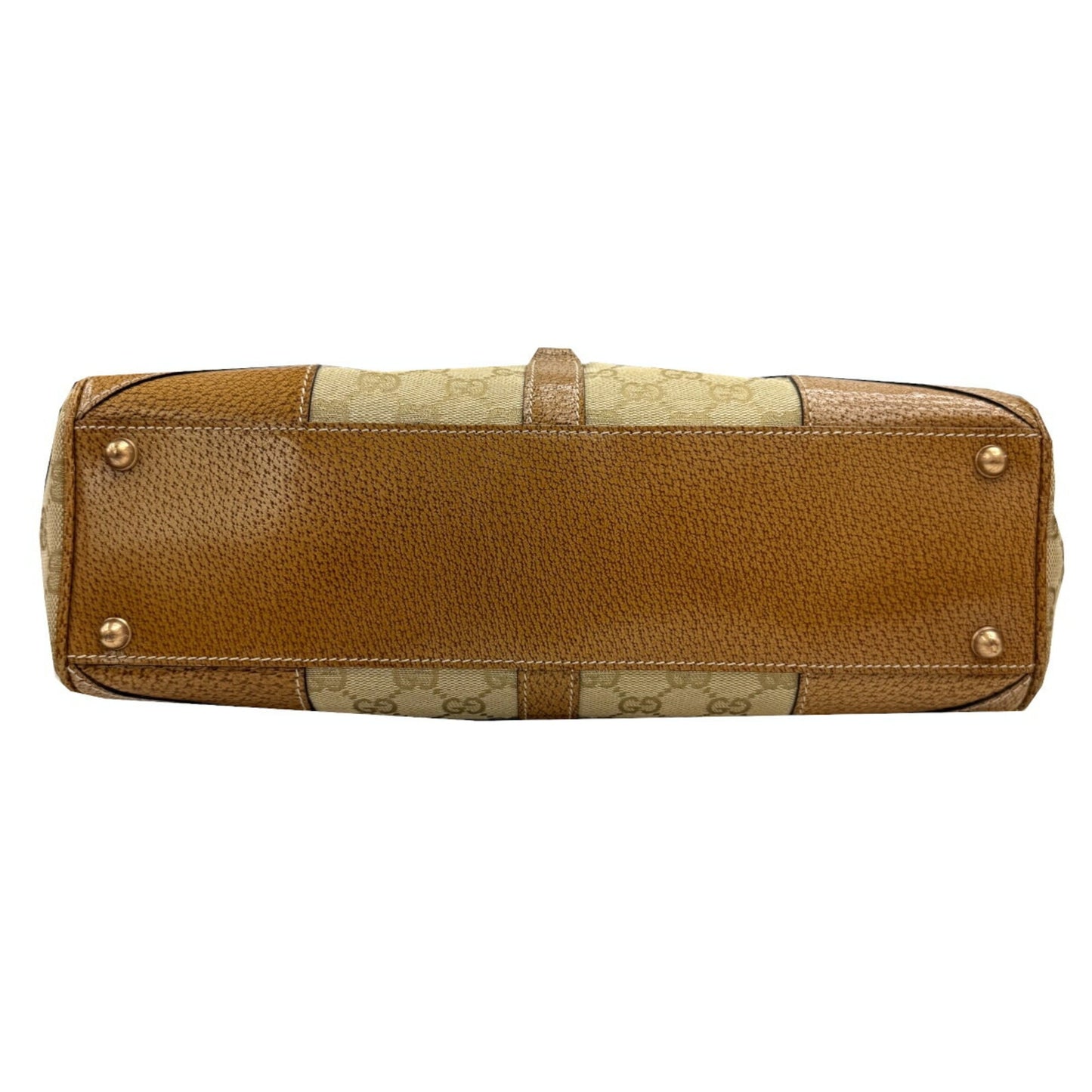 Gucci New Jackie Beige Gg Canvas Handbag ( )