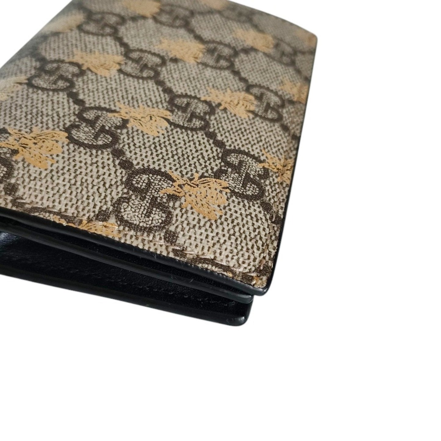 Gucci Beige Brown Gg Supreme Wallet (Bi-Fold) ( )