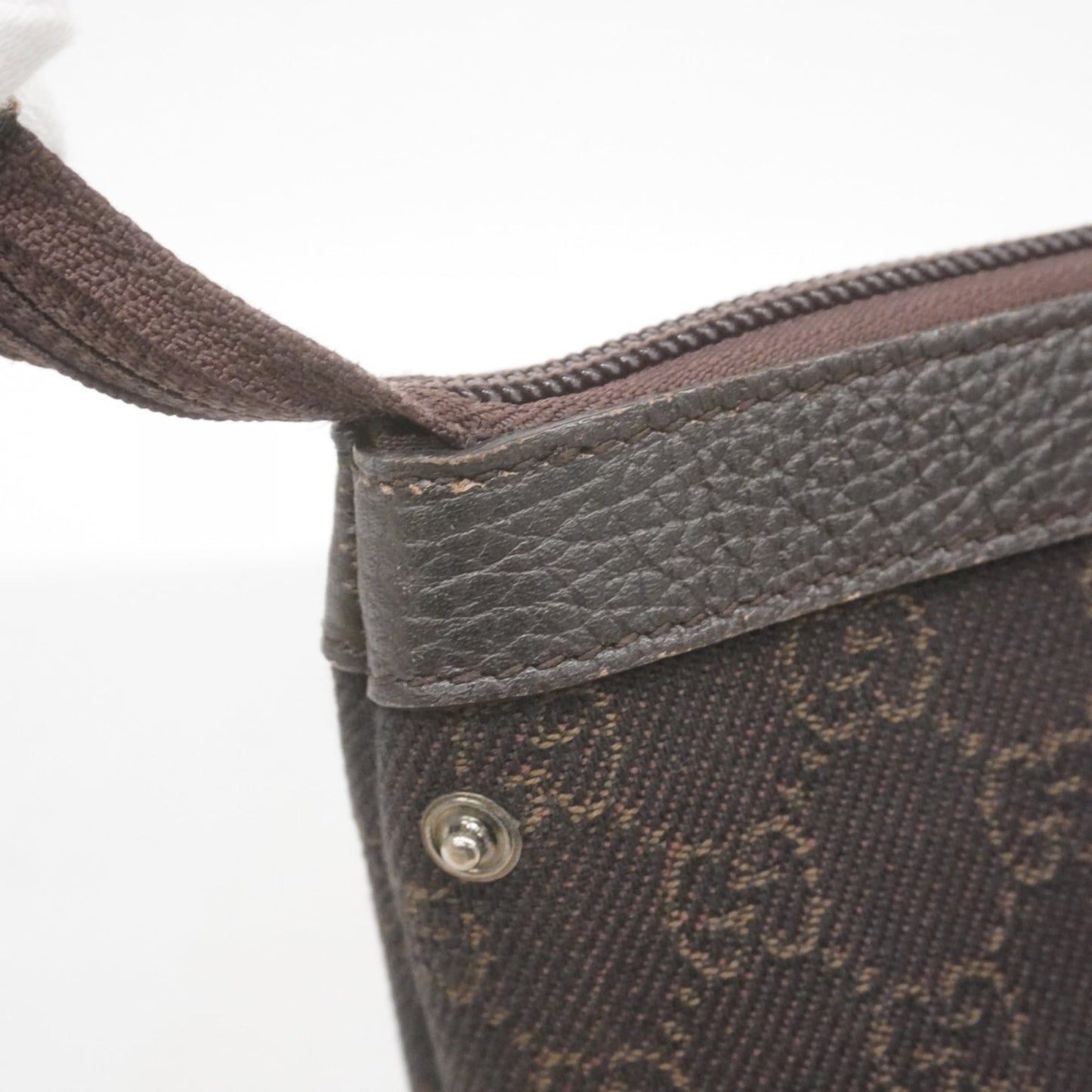 Gucci Brown Denim Tote Bag ( )