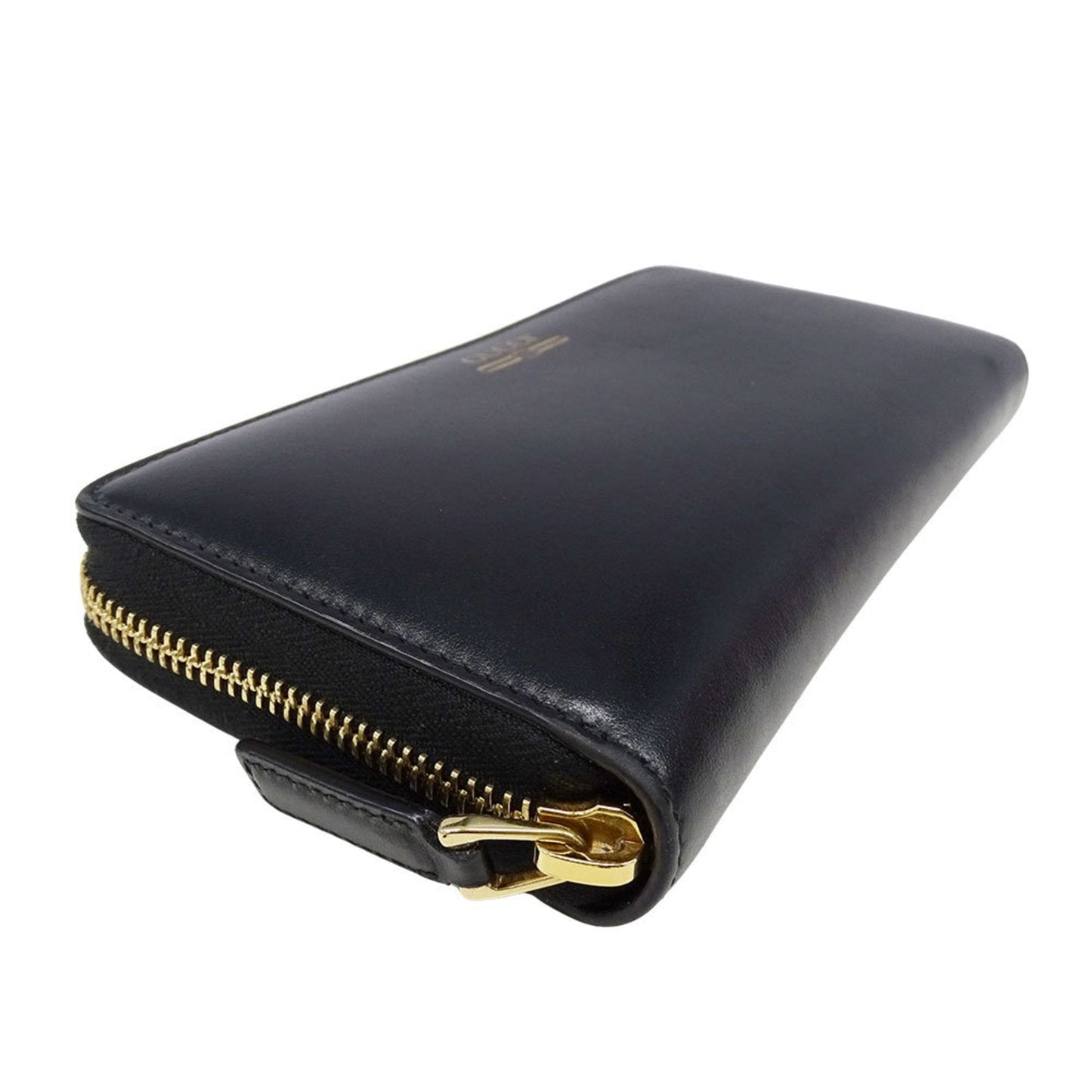Gucci Black Leather Long Wallet (Bi-Fold) ( )