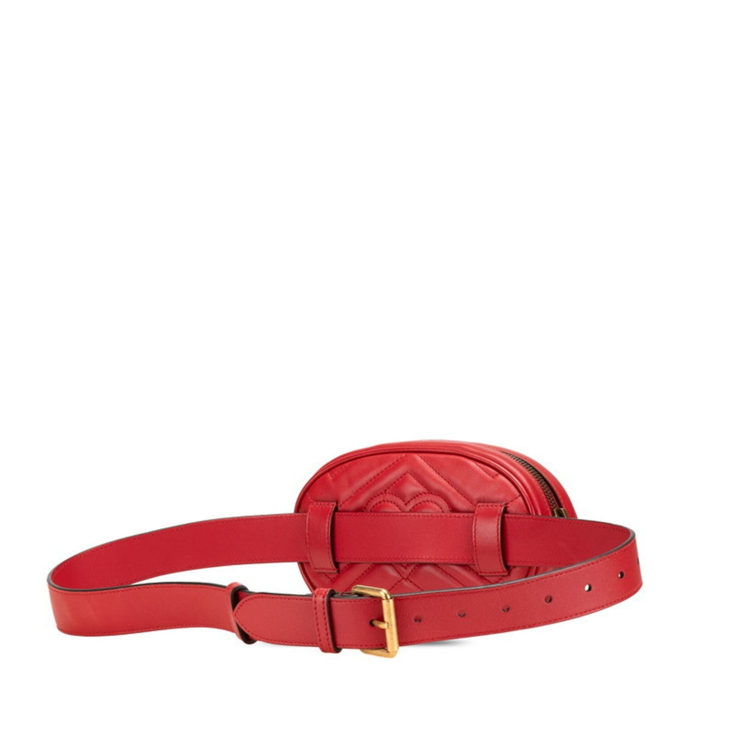 Gucci Gg Marmont Red Color Leather Sling Bag ( )