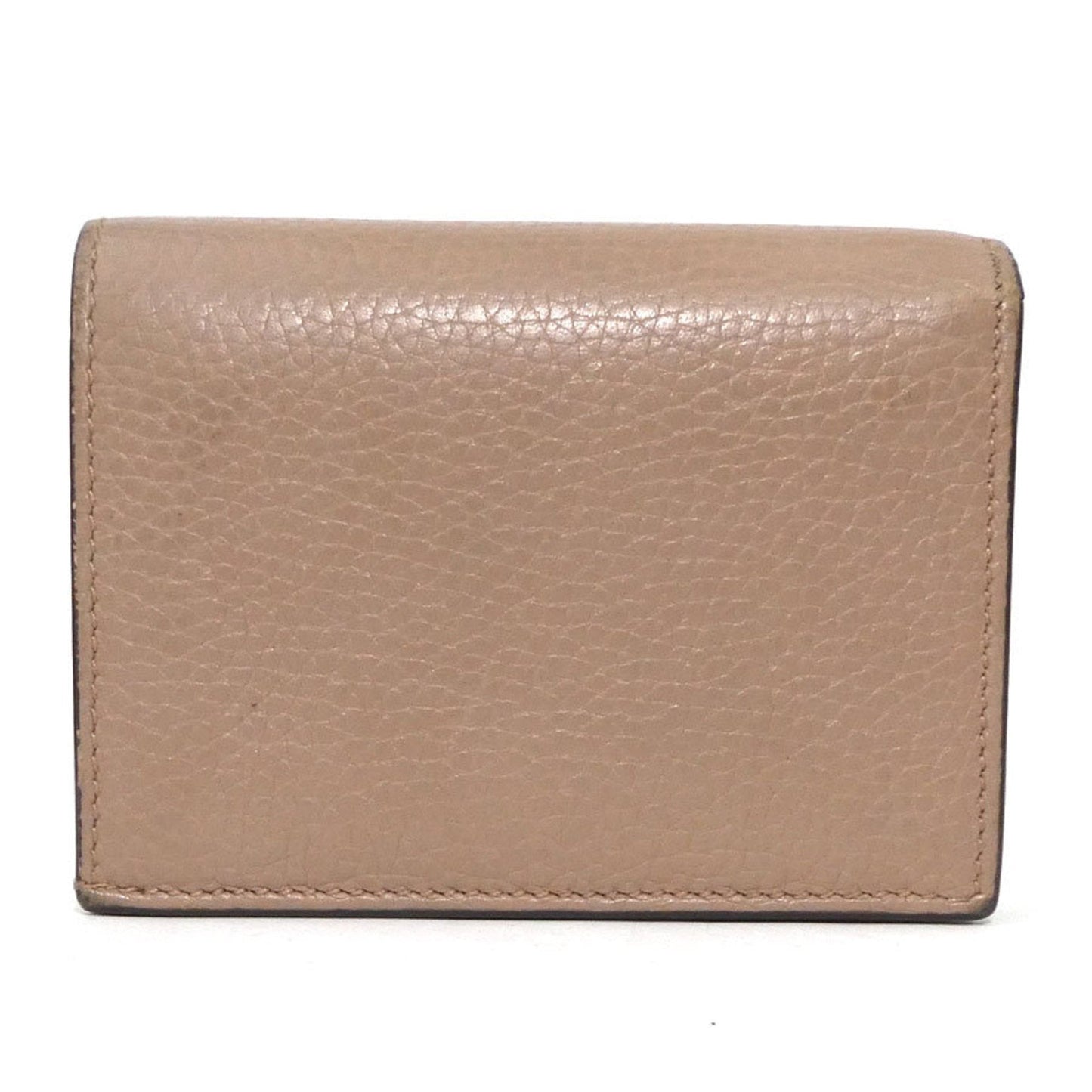 Gucci Beige Leather Wallet (Bi-Fold) ( )
