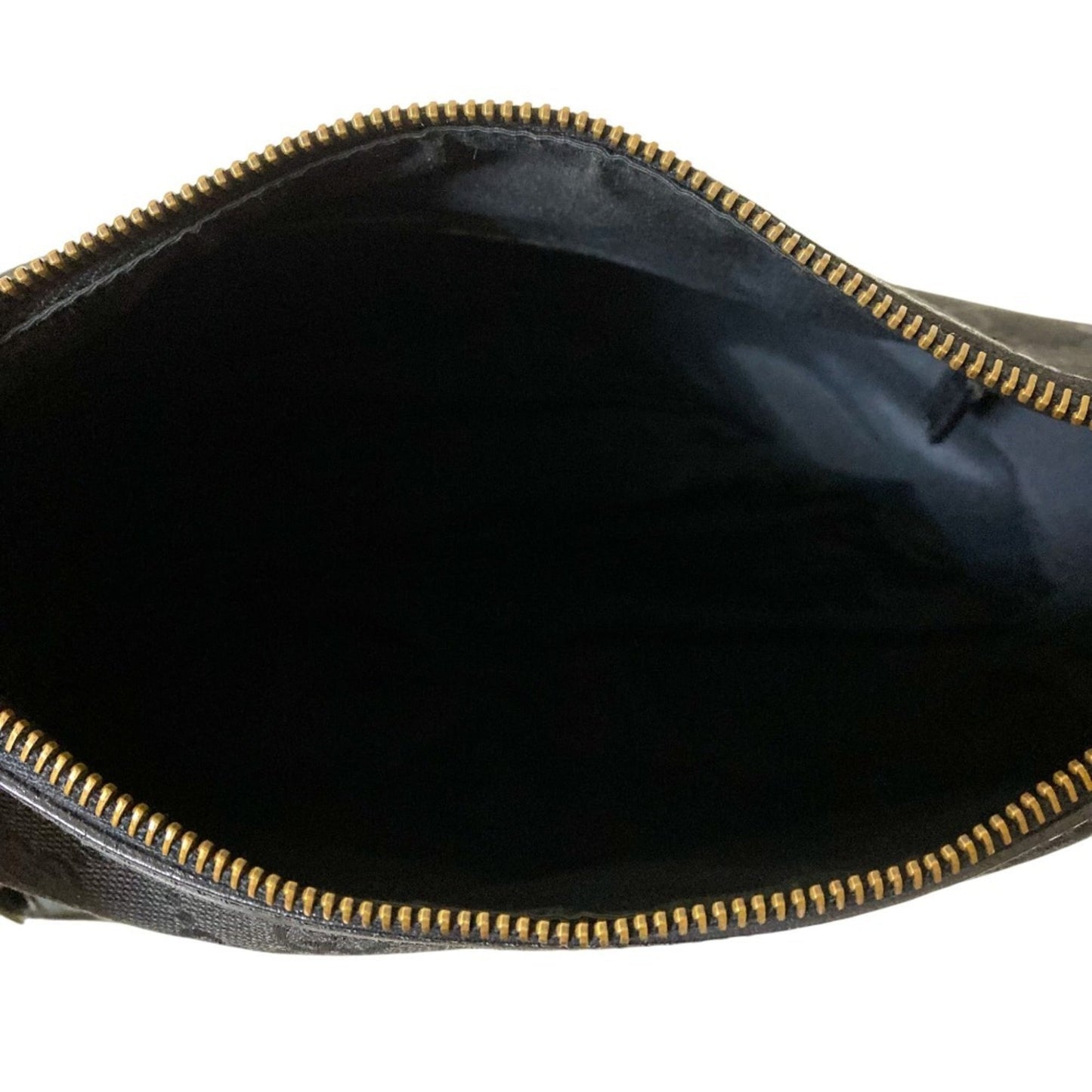 Gucci Black Canvas Shoulder Bag ( )