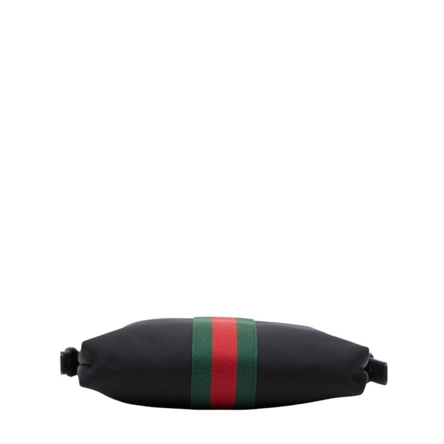 Gucci Black Nylon Leather Shoulder Bag ( )