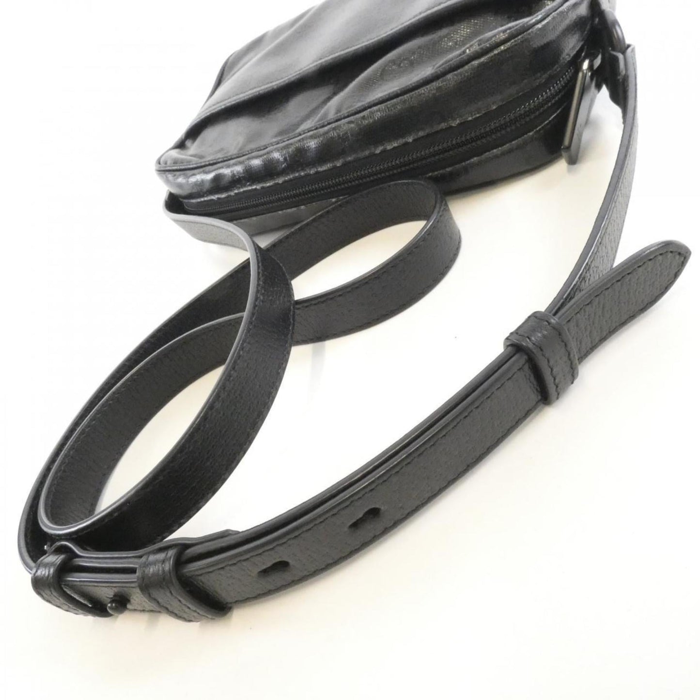 Gucci Black Gg Crystal Shoulder Bag ( )