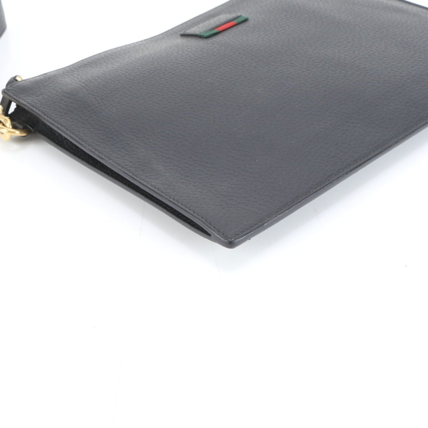 Gucci Black Leather Pouch ( )