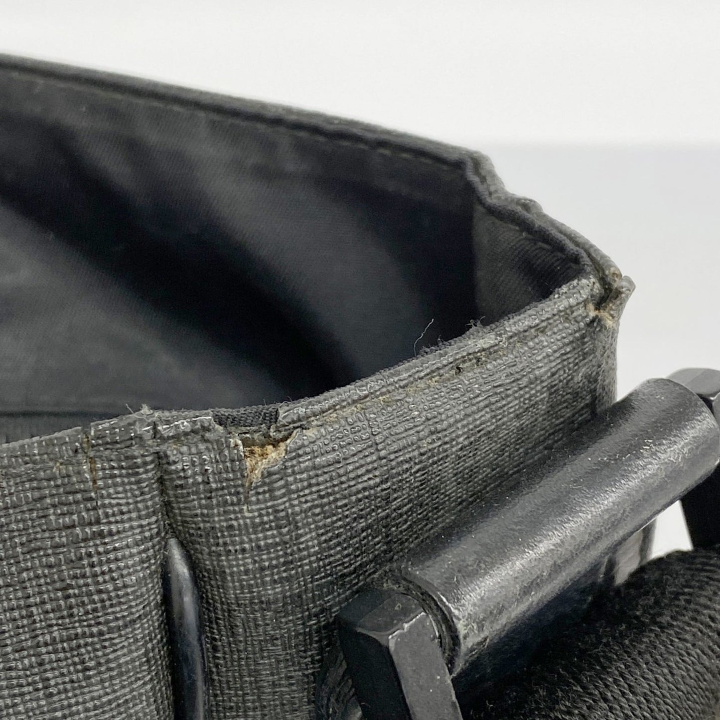 Gucci Black Pvc Shoulder Bag ( )