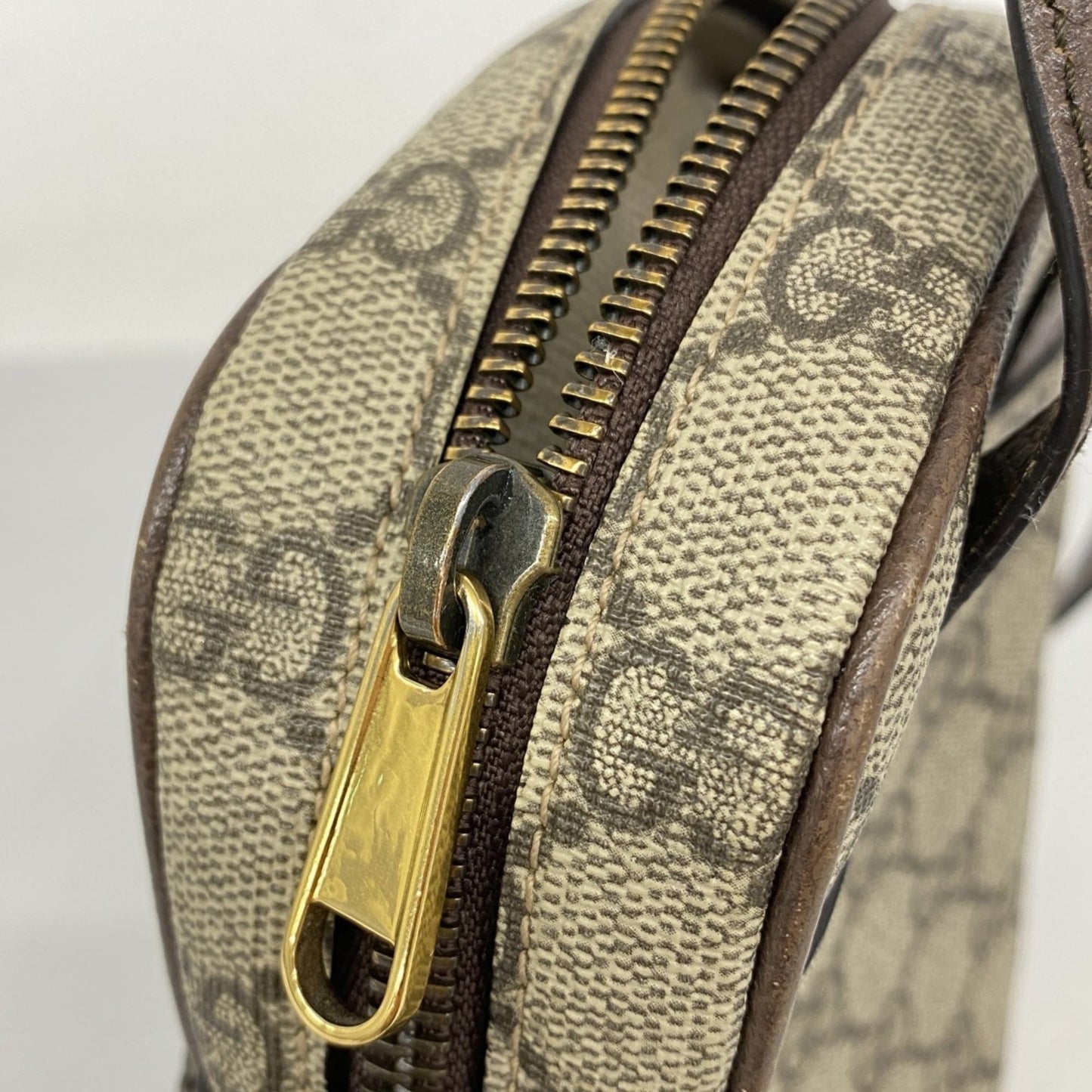 Gucci Brown Pvc Shoulder Bag ( )