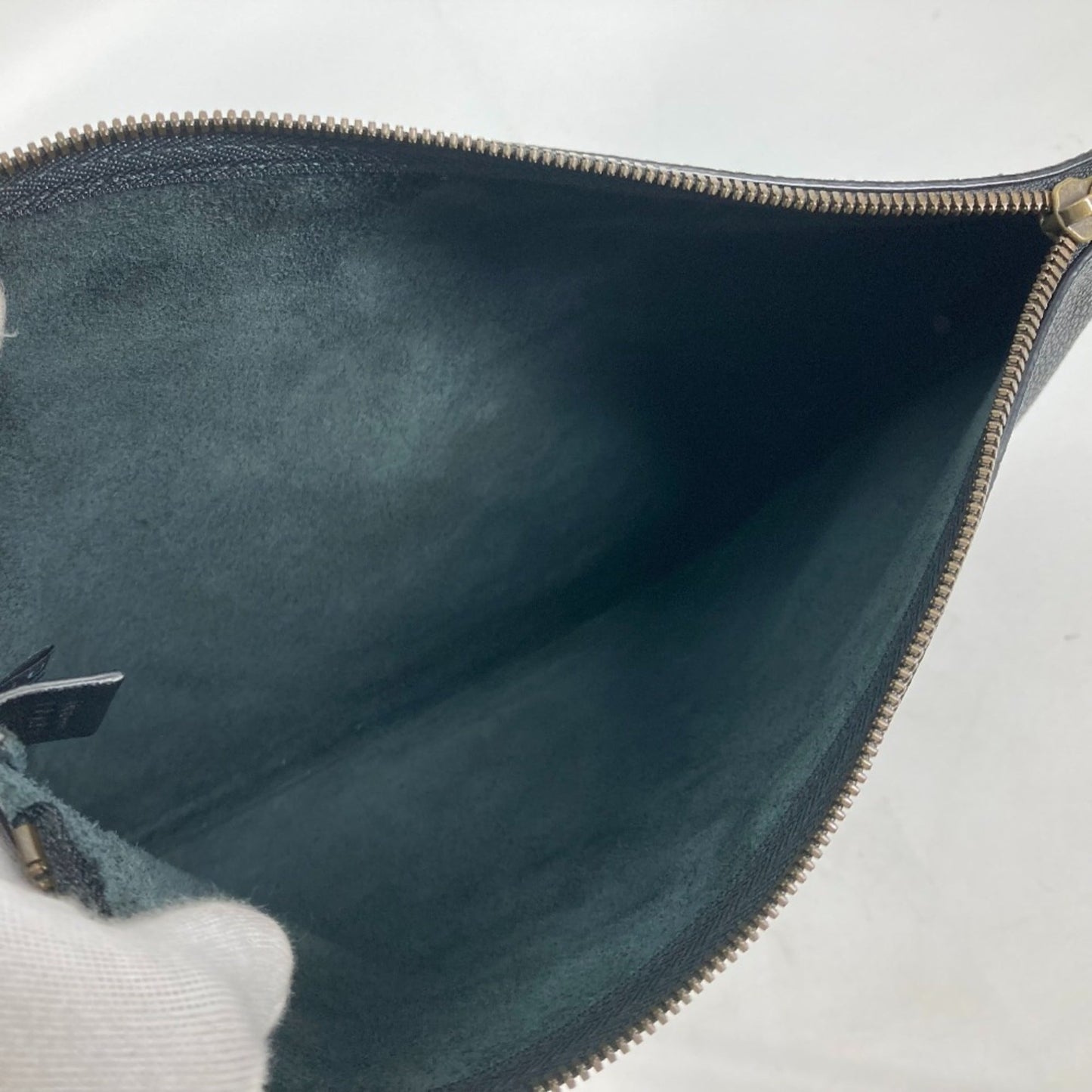 Gucci Black Leather Clutch Bag ( )
