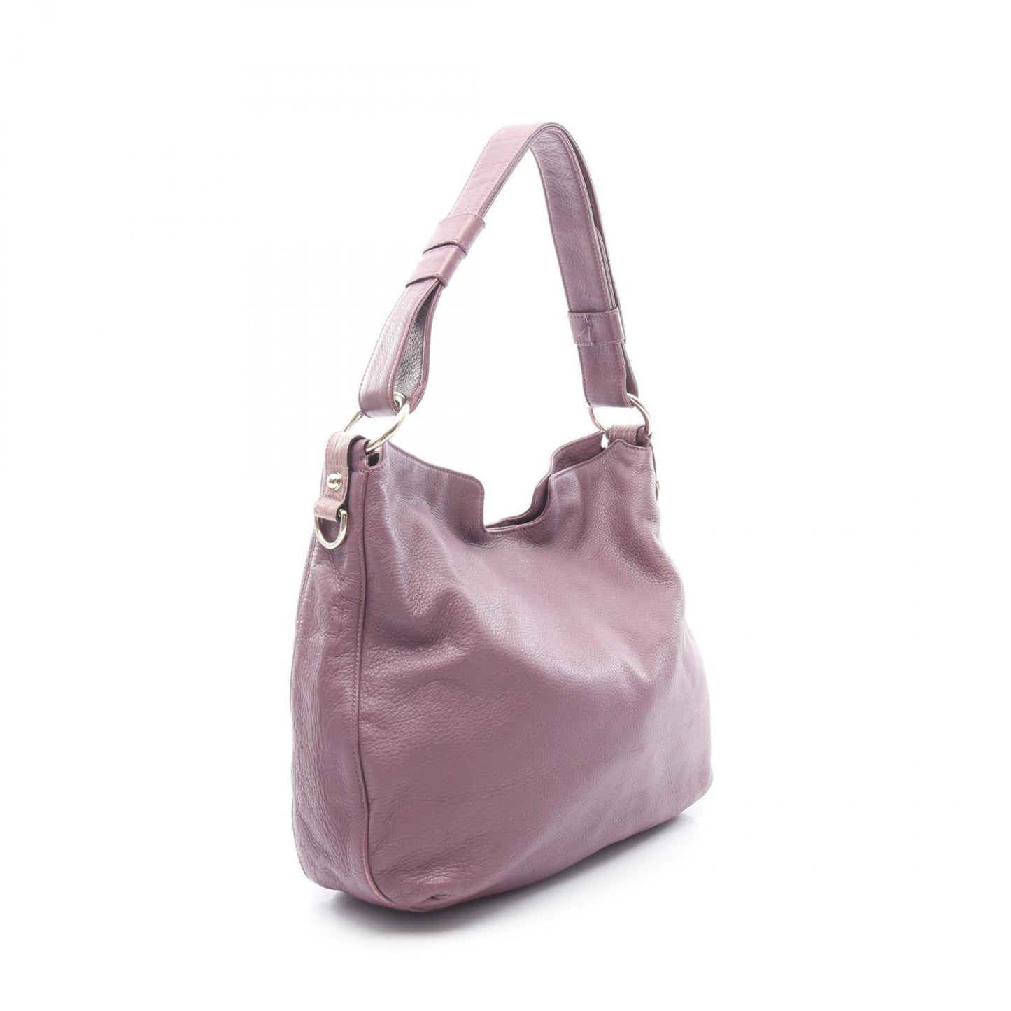 Gucci Purple Leather Shoulder Bag ( )